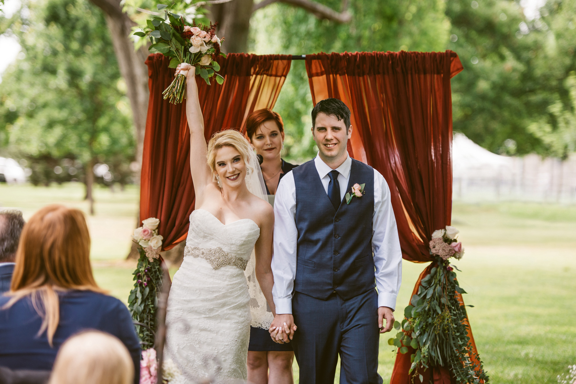 Tri-Cities Washington State Park Wedding