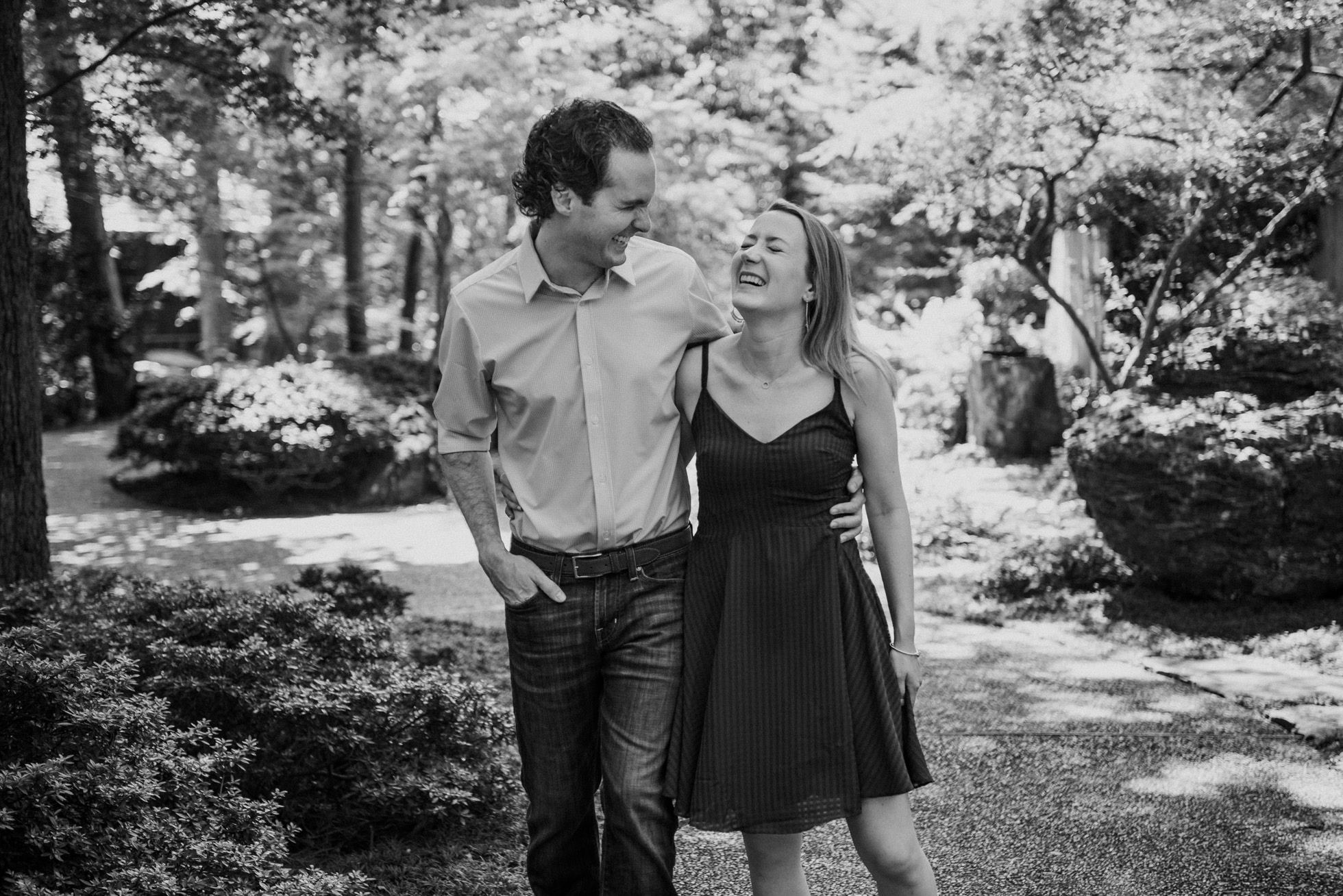 Garvan Woodland Gardens Arkansas Engagement