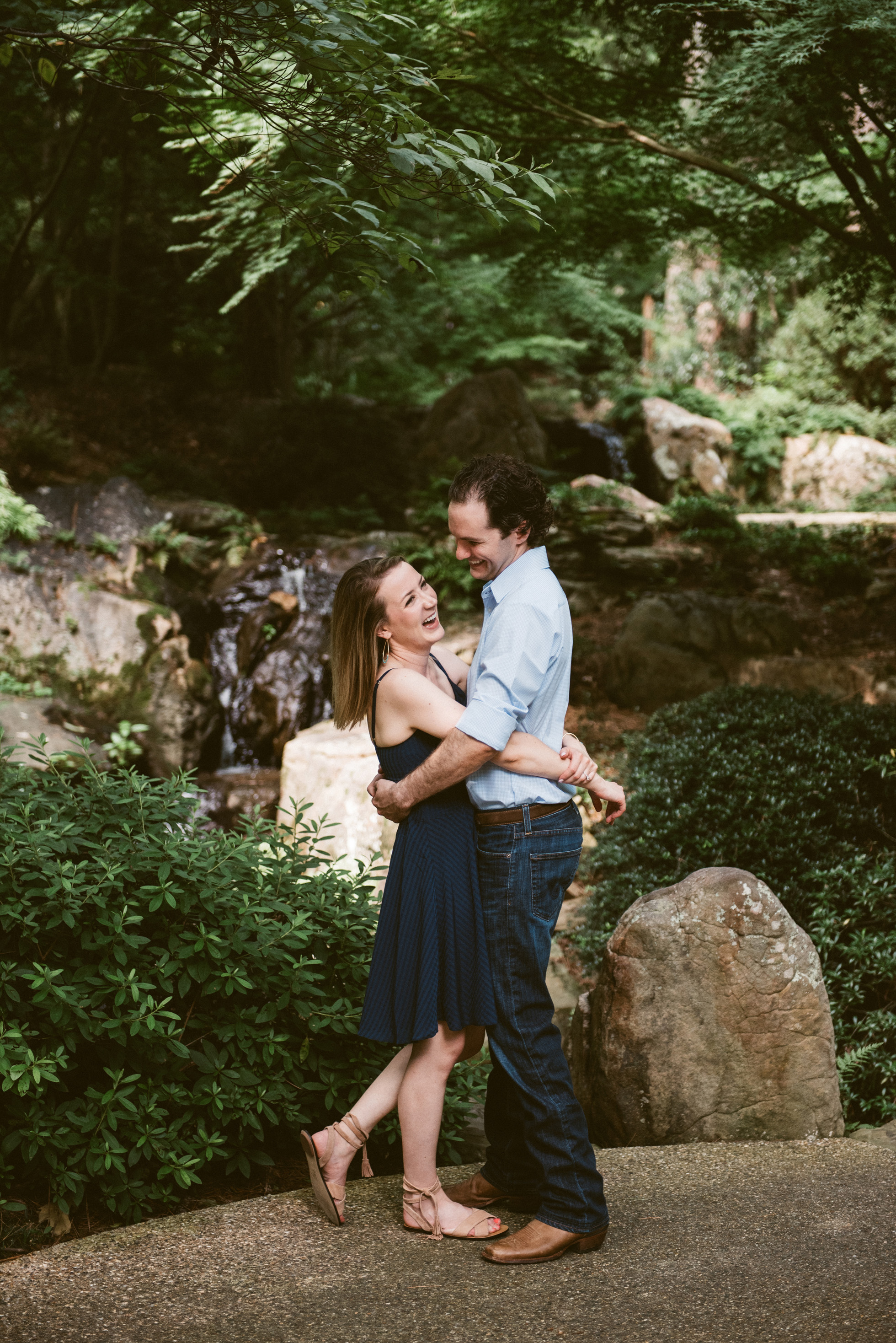 Garvan Woodland Gardens Arkansas Engagement