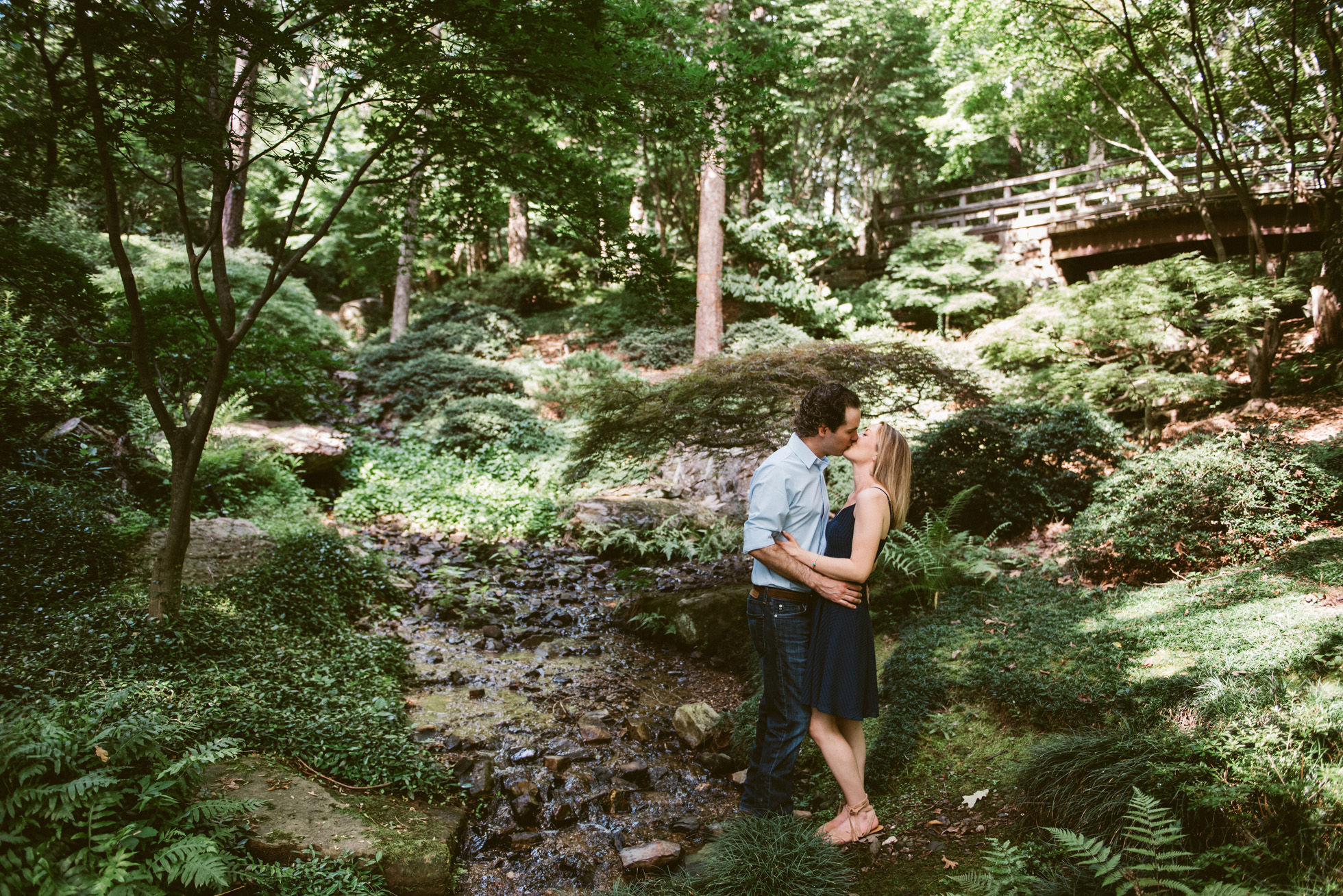 Garvan Woodland Gardens Arkansas Engagement