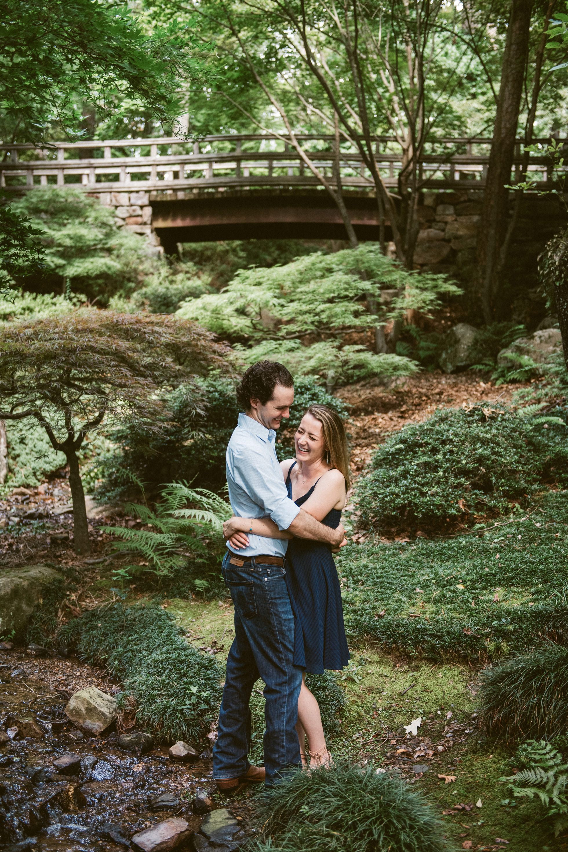 Garvan Woodland Gardens Arkansas Engagement