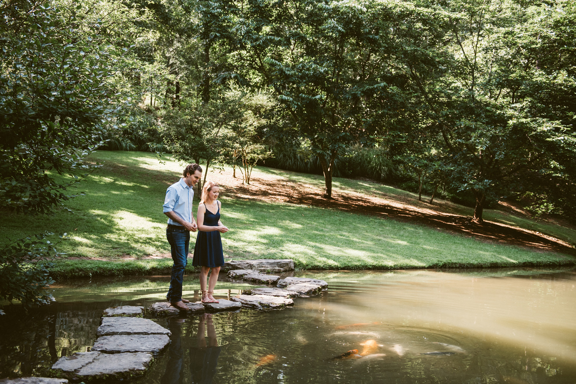 Garvan Woodland Gardens Arkansas Engagement