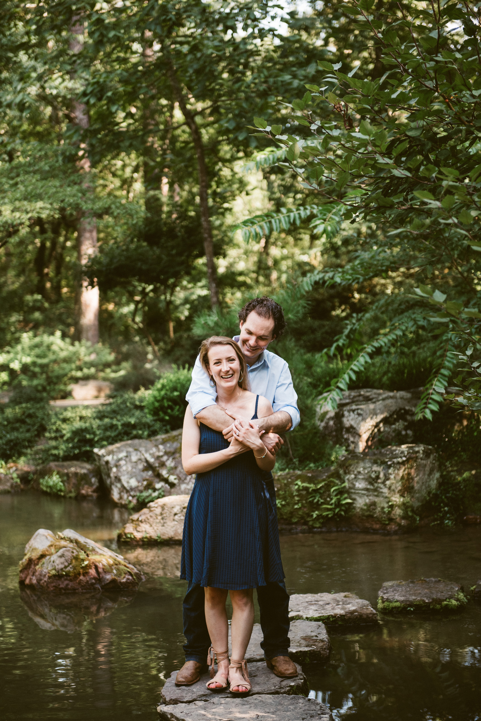 Garvan Woodland Gardens Arkansas Engagement