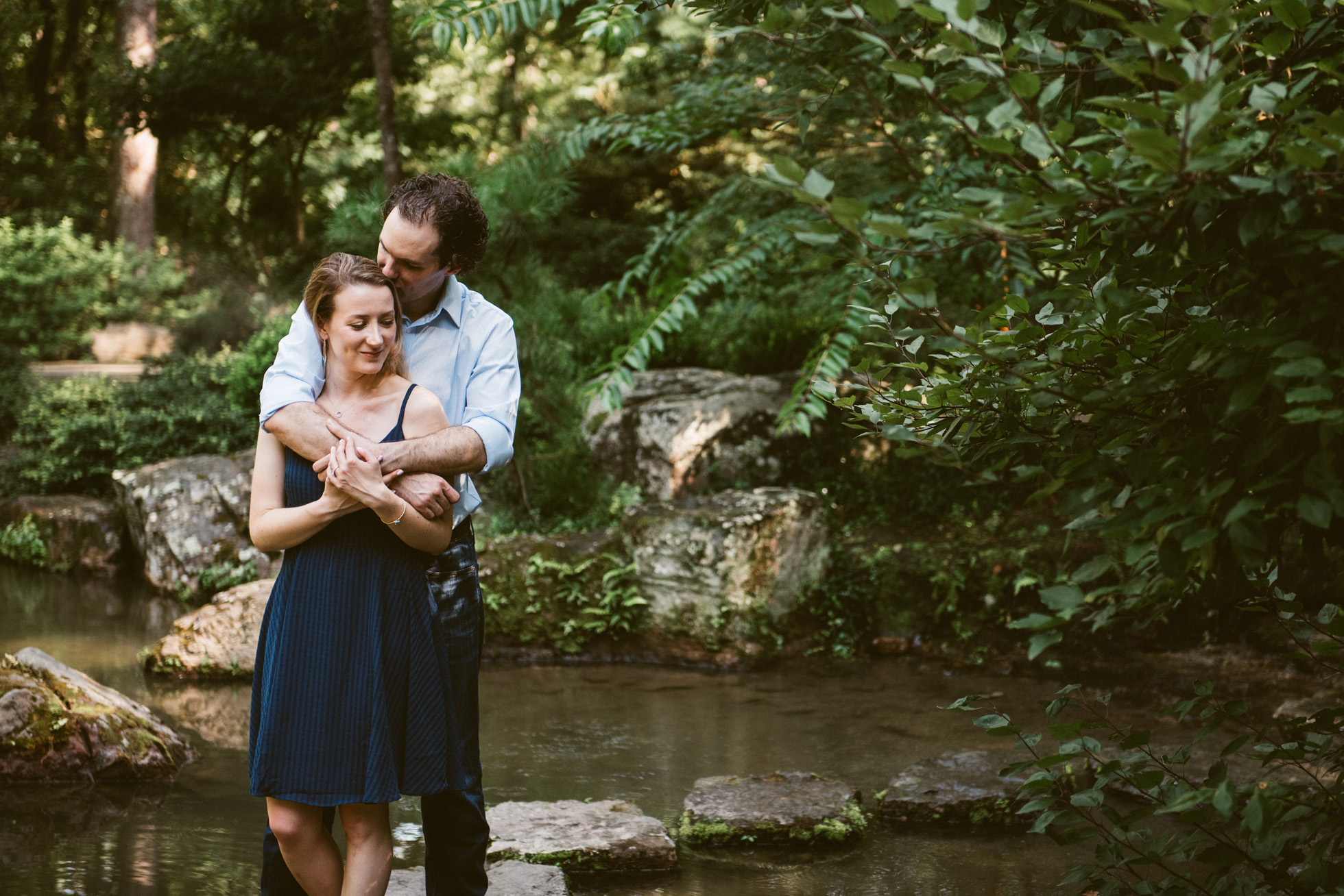 Garvan Woodland Gardens Arkansas Engagement