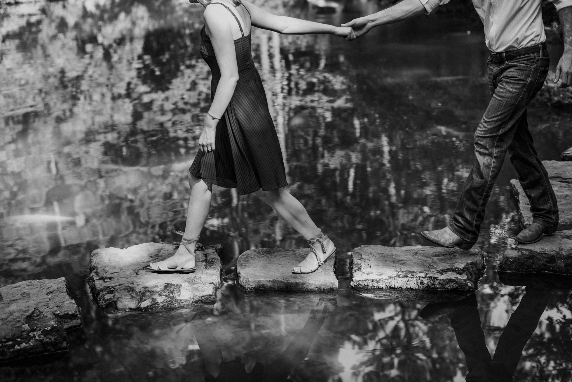 Garvan Woodland Gardens Arkansas Engagement