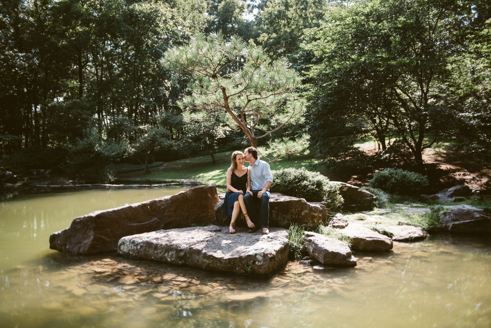 Garvan Woodland Gardens Arkansas Engagement