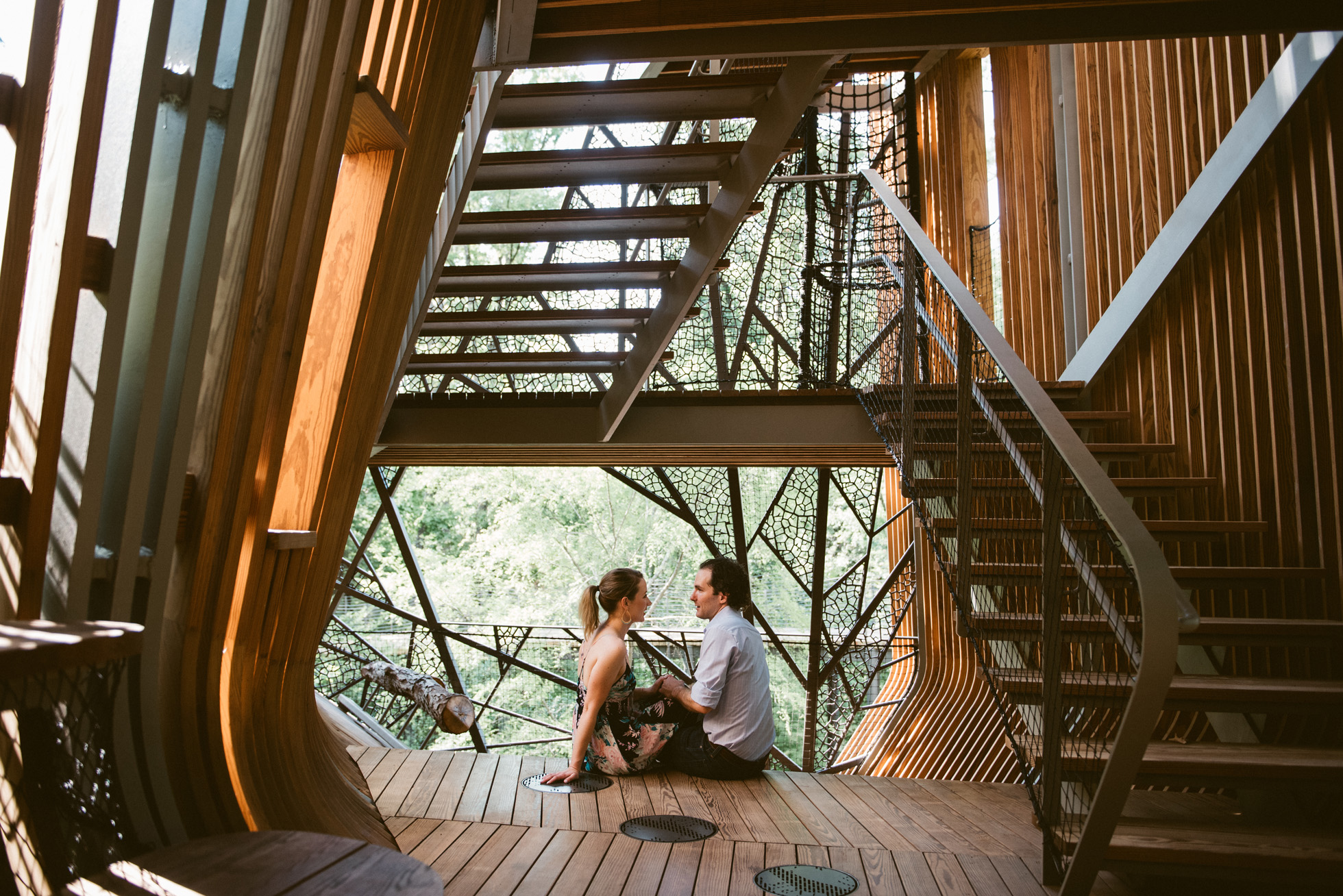 Garvan Woodland Gardens Arkansas Engagement