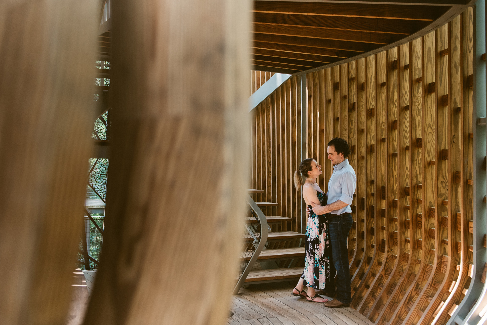 Garvan Woodland Gardens Arkansas Engagement