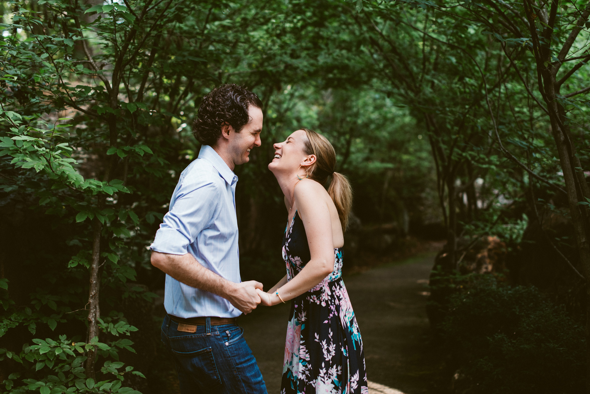 Garvan Woodland Gardens Arkansas Engagement