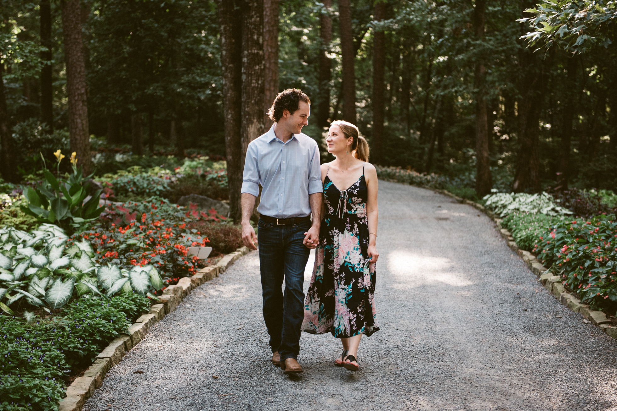 Garvan Woodland Gardens Arkansas Engagement