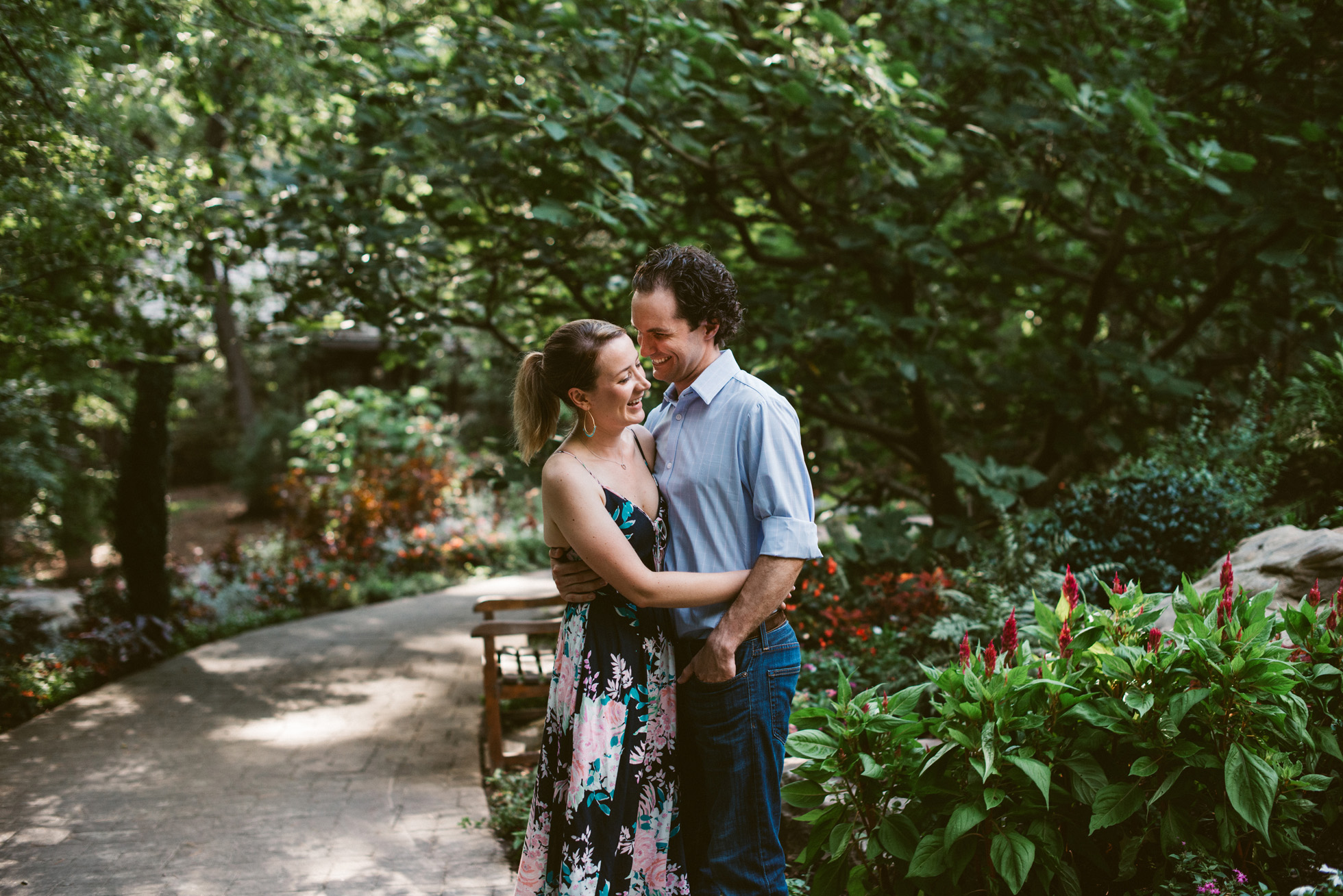 Garvan Woodland Gardens Arkansas Engagement