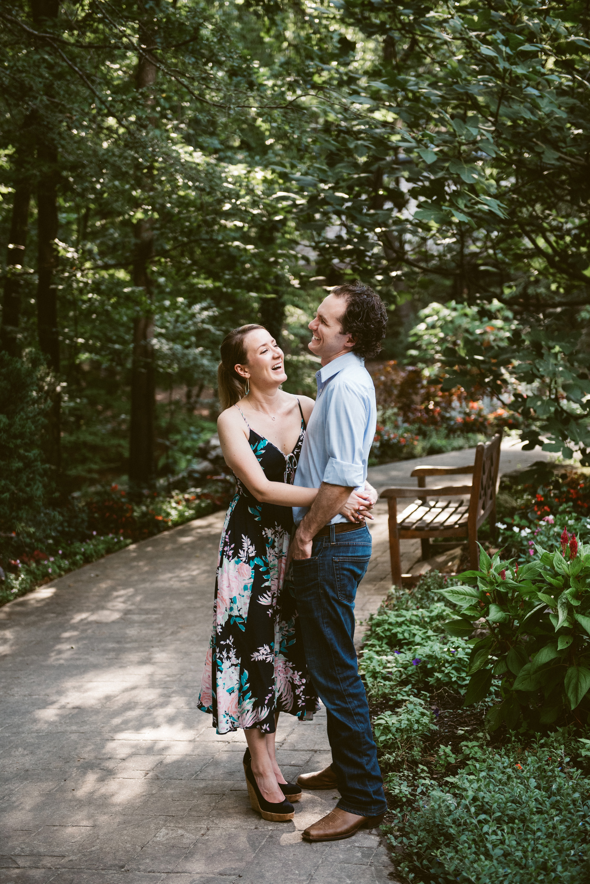 Garvan Woodland Gardens Arkansas Engagement