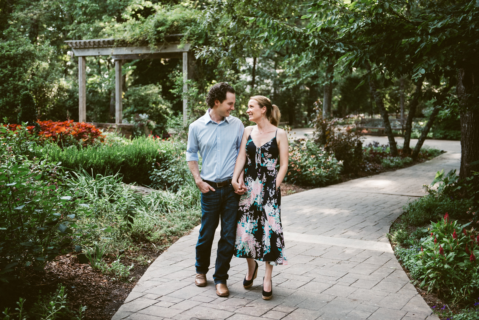 Garvan Woodland Gardens Arkansas Engagement