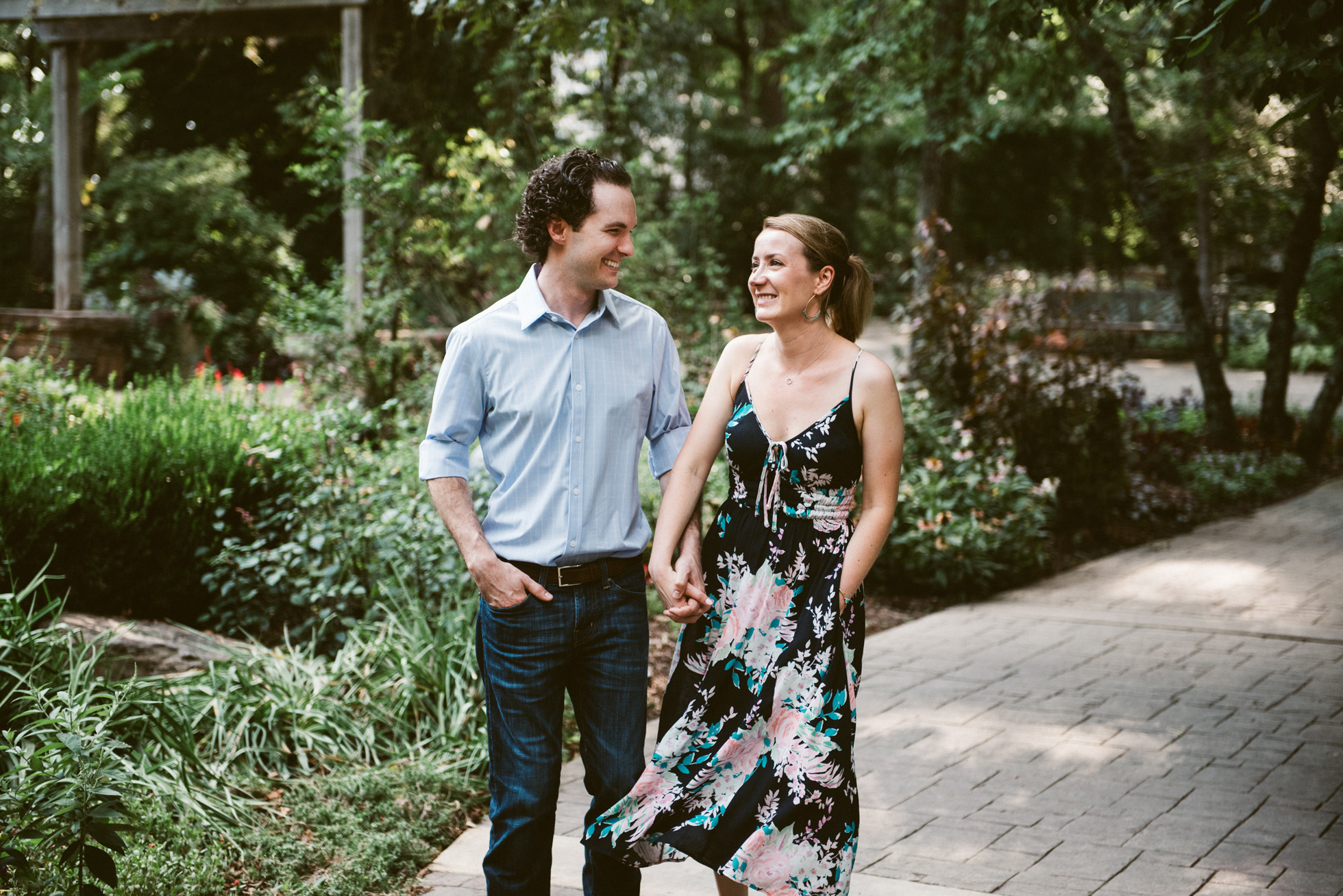 Garvan Woodland Gardens Arkansas Engagement