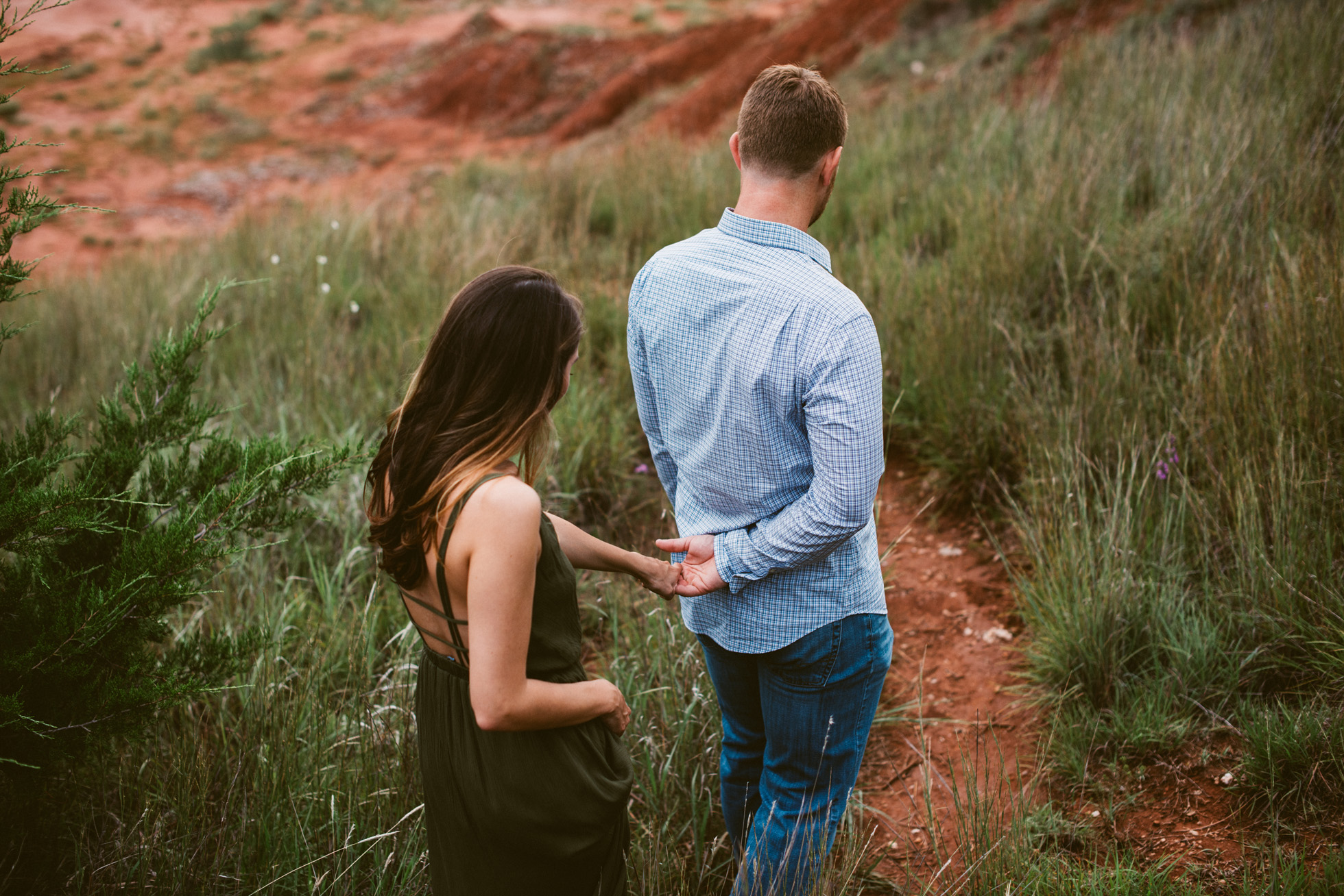 Gloss Mountain State Park engagement