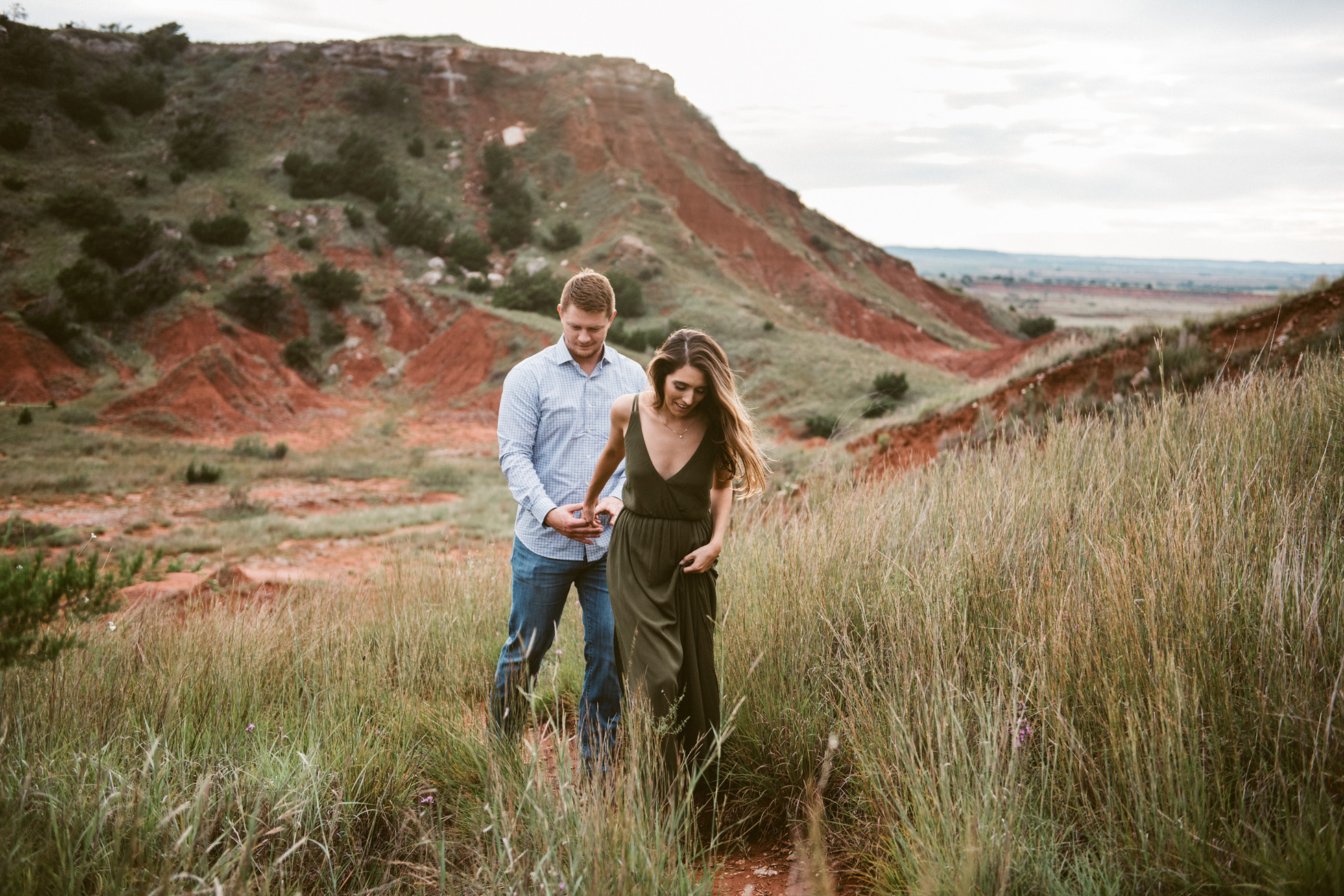 Gloss Mountain State Park engagement