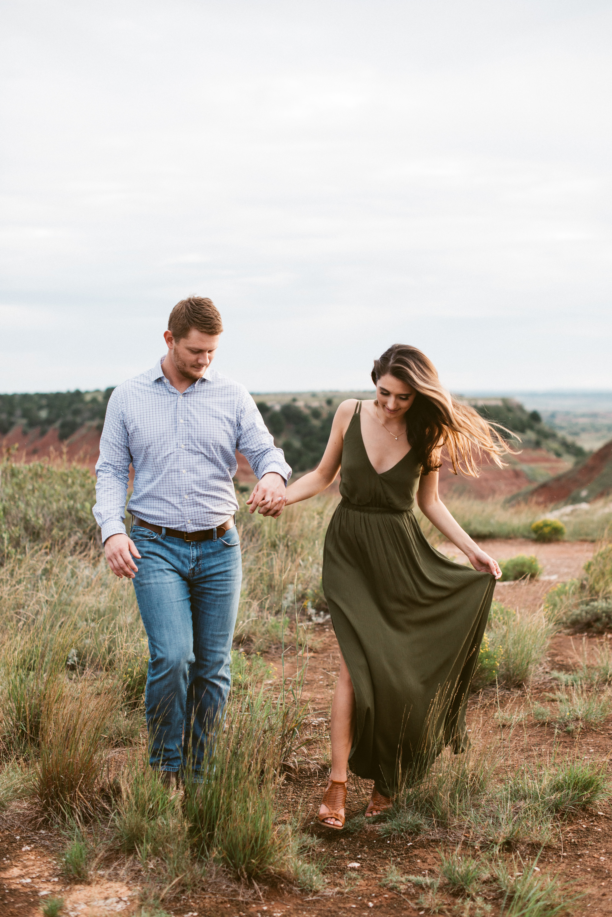 Gloss Mountain State Park engagement