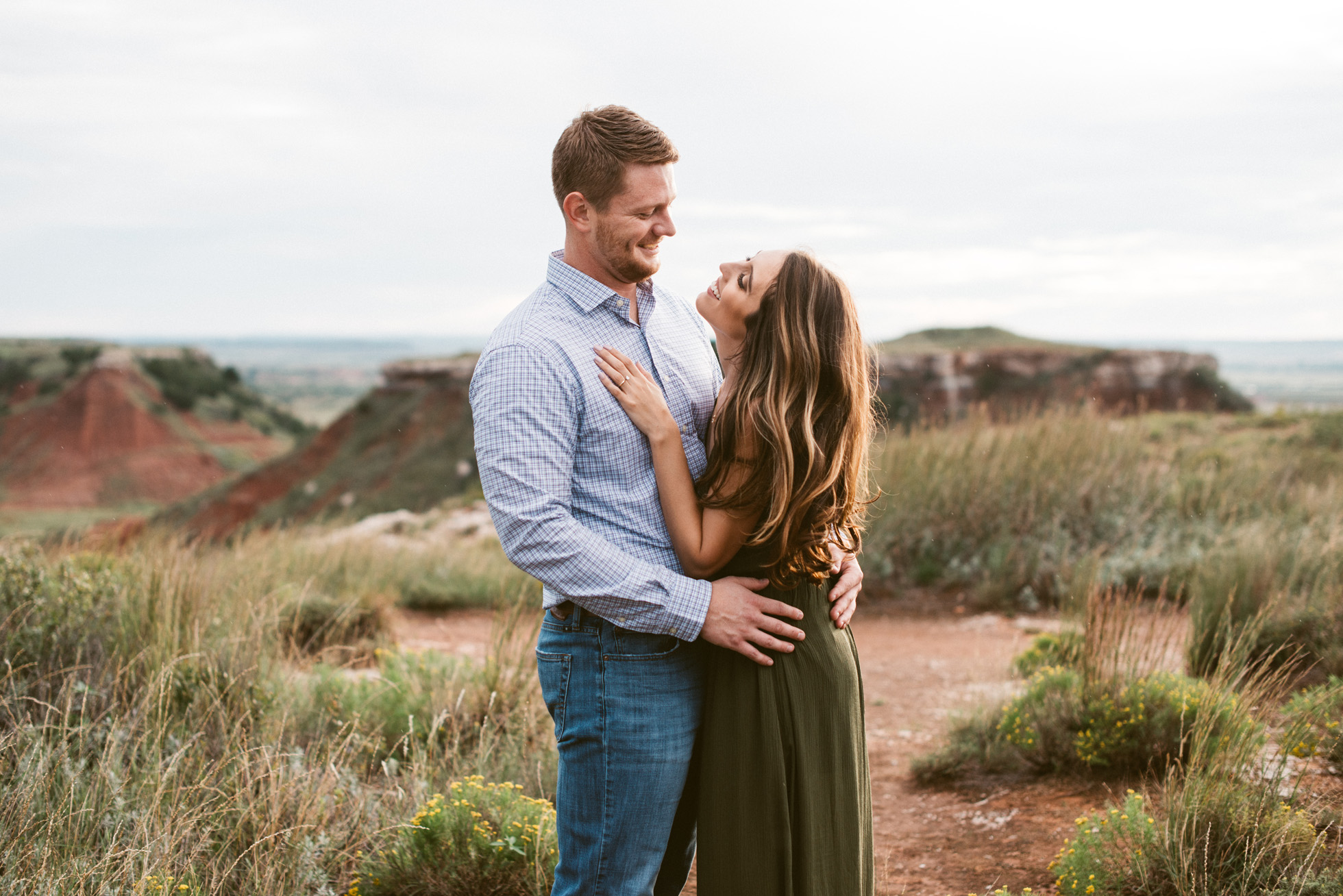 Gloss Mountain State Park engagement