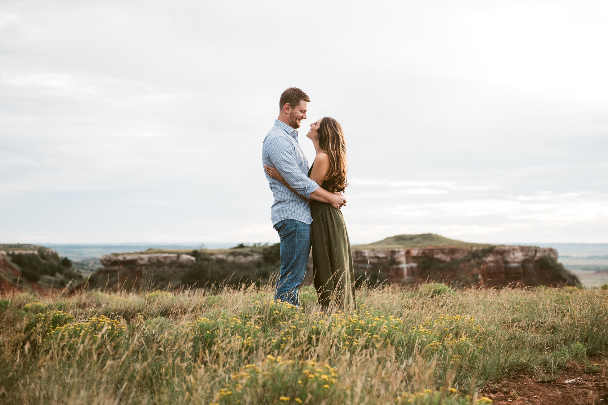 Gloss Mountain State Park engagement