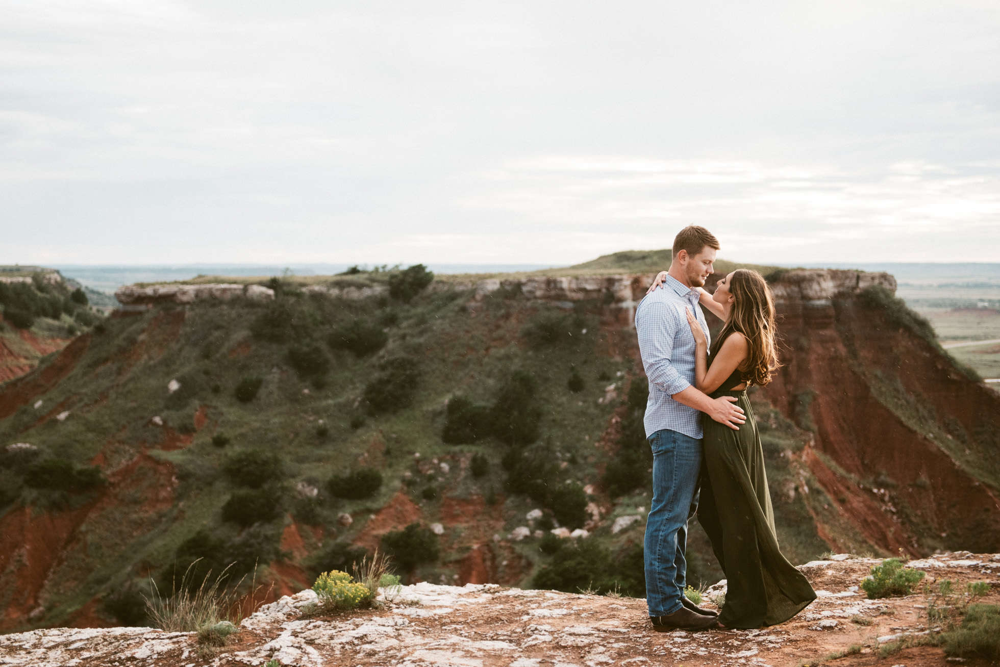 Gloss Mountain State Park engagement