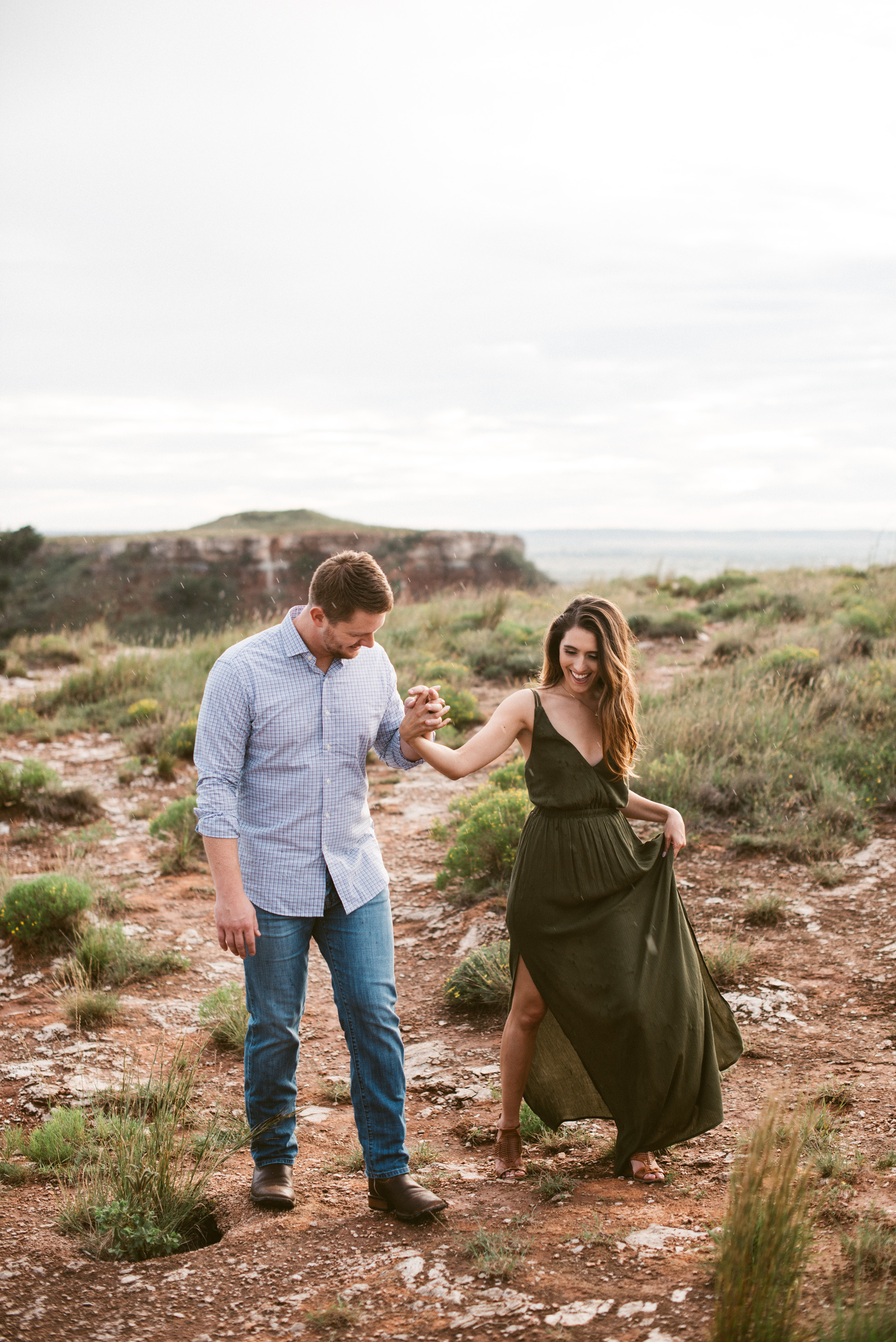 Gloss Mountain State Park engagement