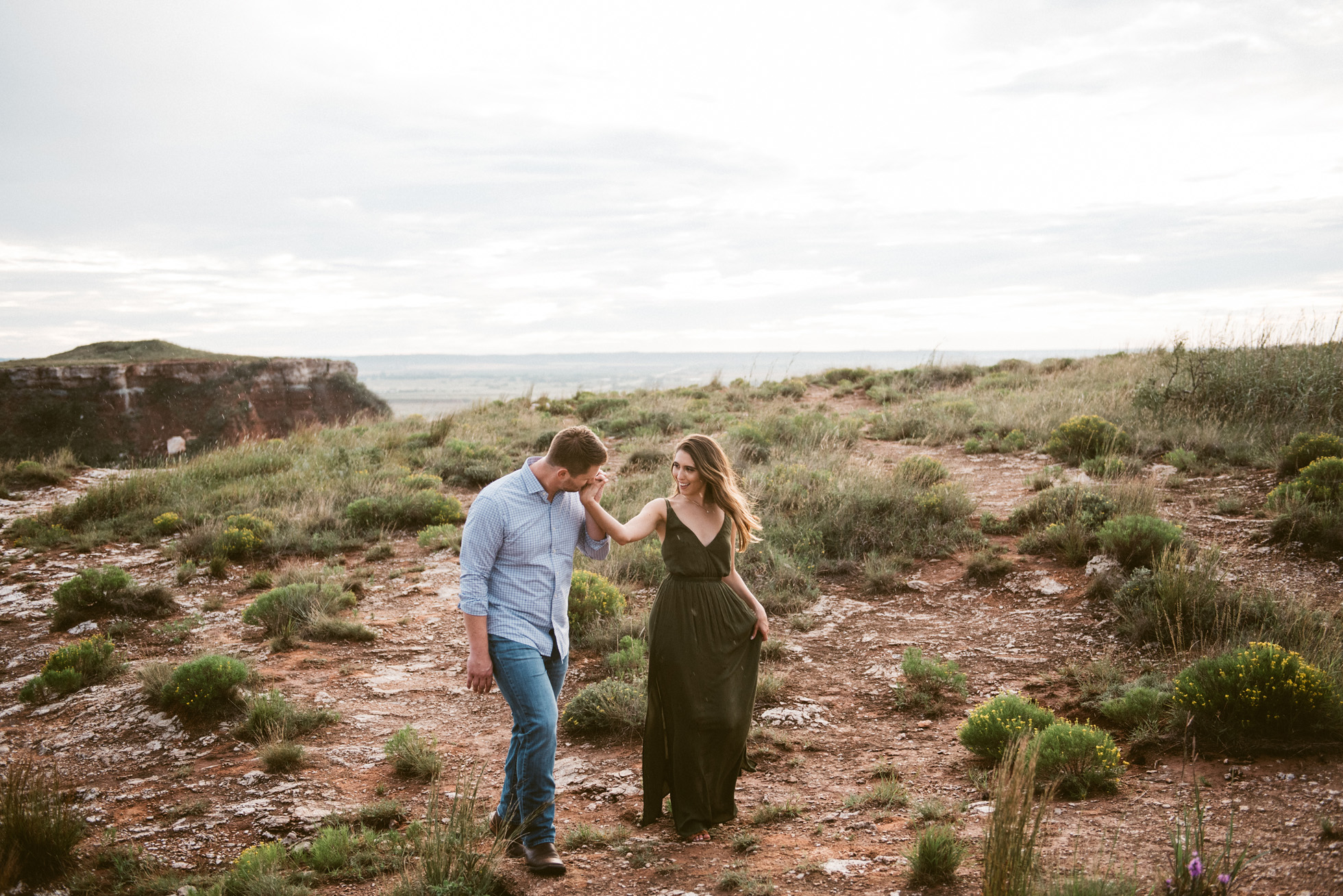 Gloss Mountain State Park engagement
