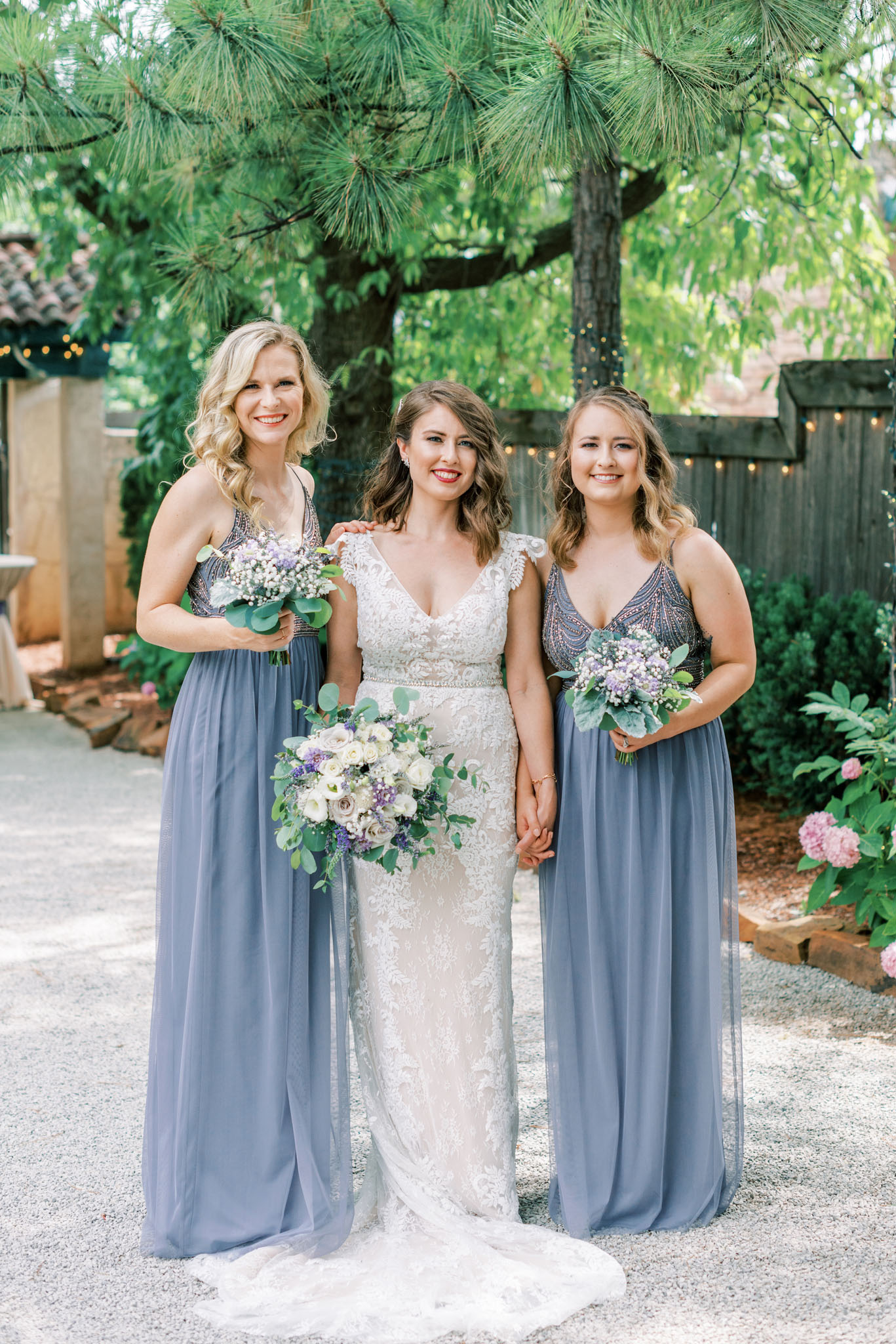 Periwinkle Garden Wedding at Dresser Mansion | Curtis ♥ Keelia