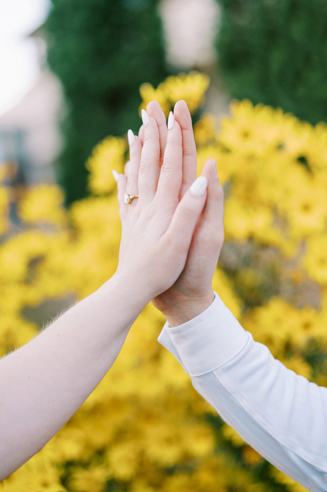 Philbrook Gardens Engagement
