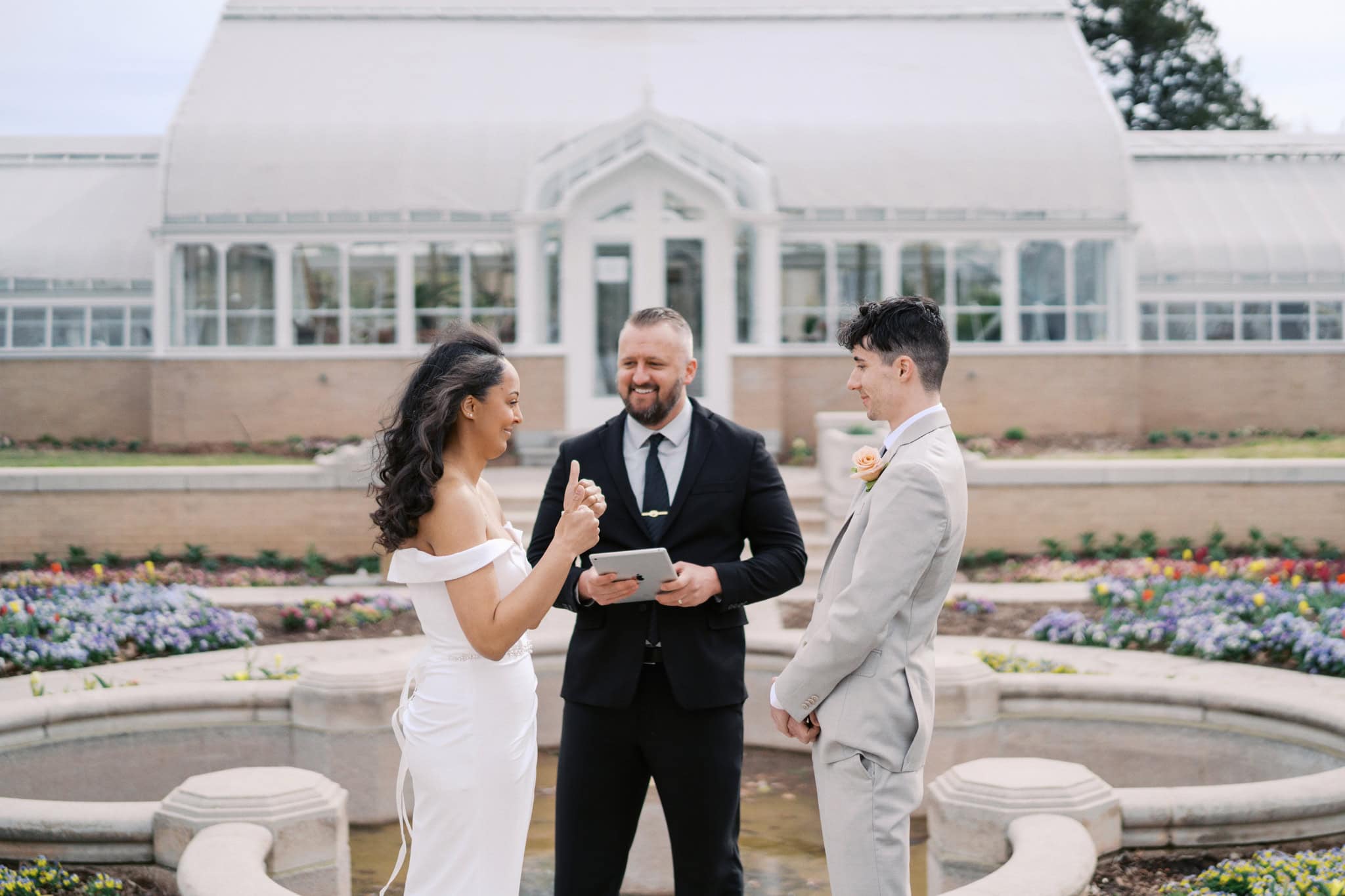 Tulsa Garden Center Elopement