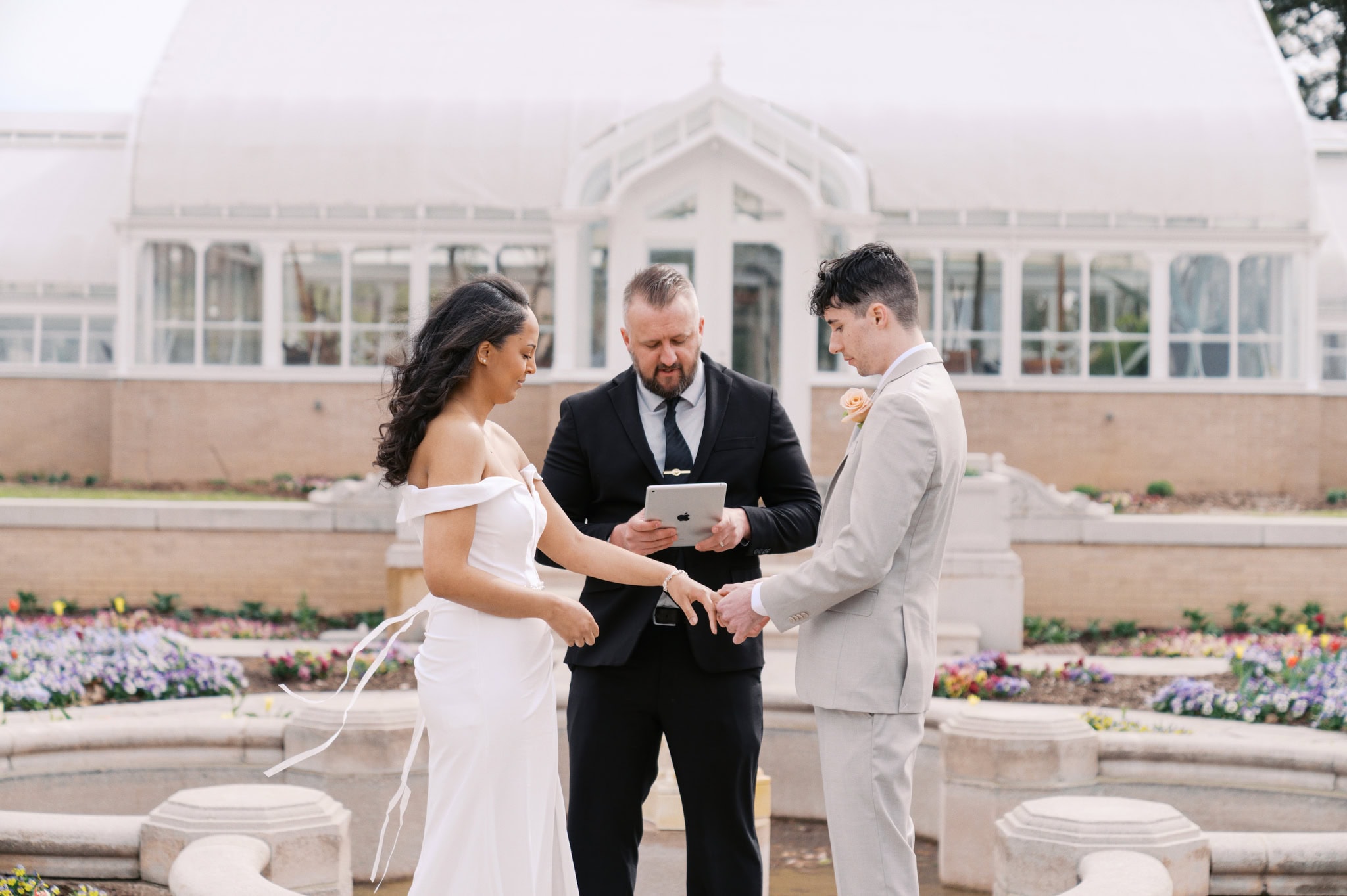 Mansion at Woodward Park Elopement