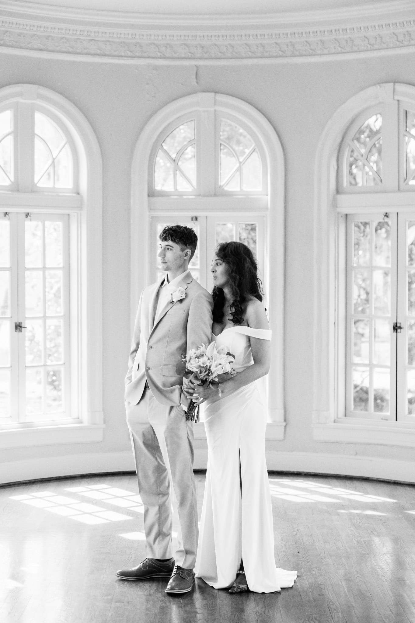 Mansion at Woodward Park Elopement