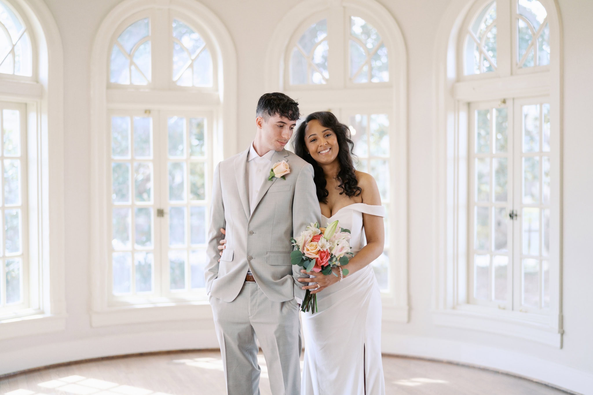 Mansion at Woodward Park Elopement