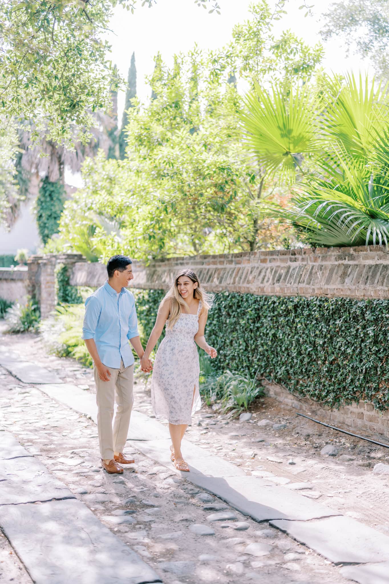 Engagement Session at the Charleston Battery