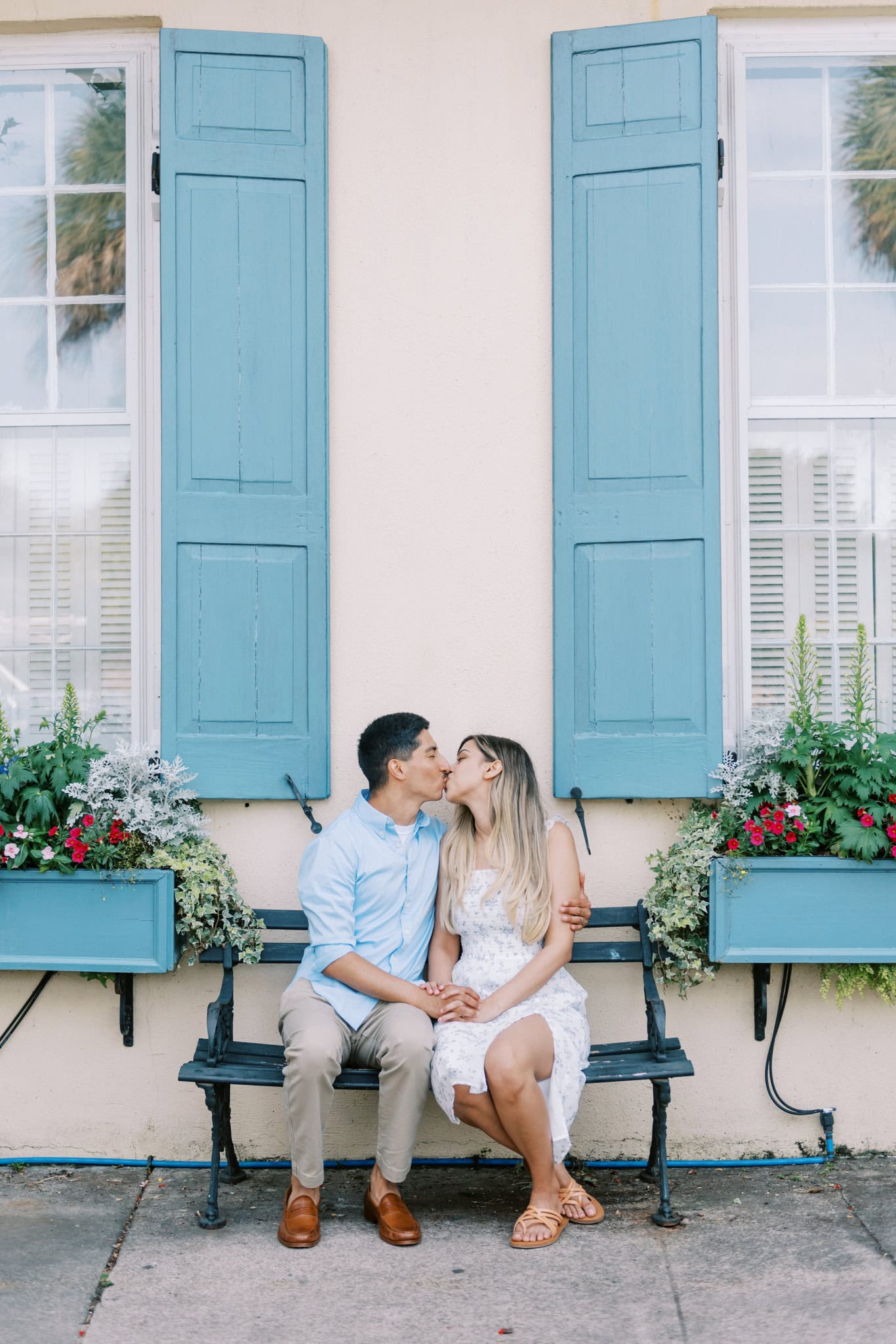 Engagement Session at the Charleston Battery