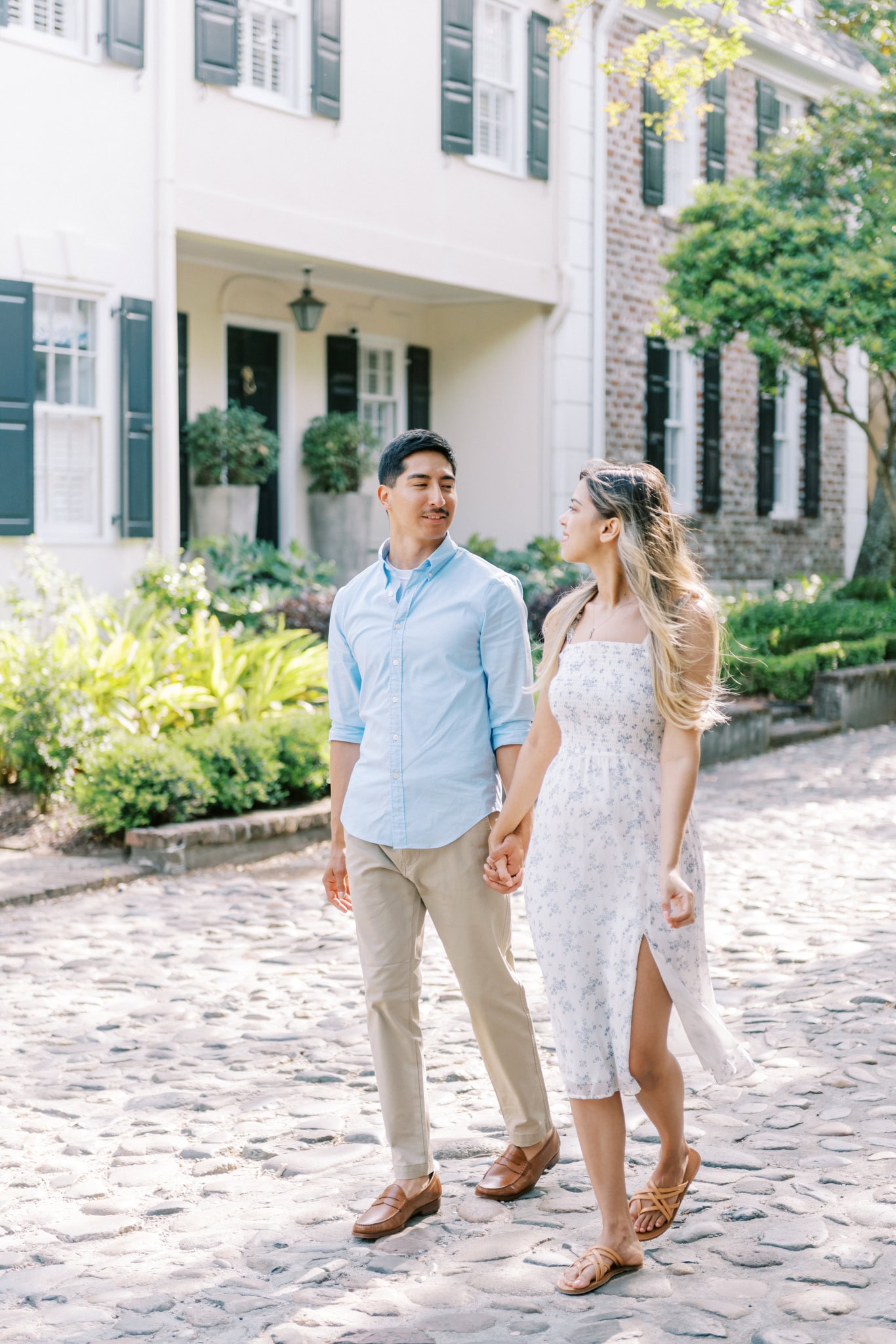 Engagement Session at the Charleston Battery