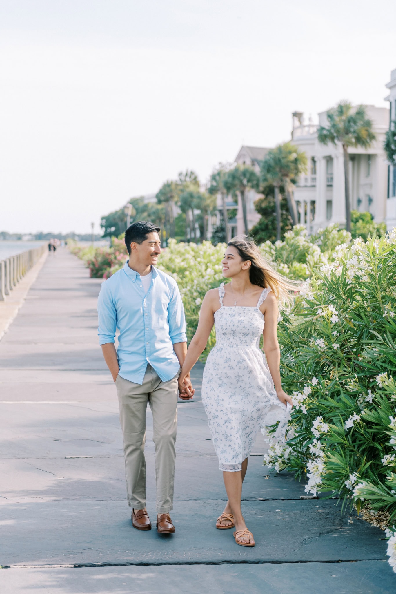 Engagement Session at the Charleston Battery