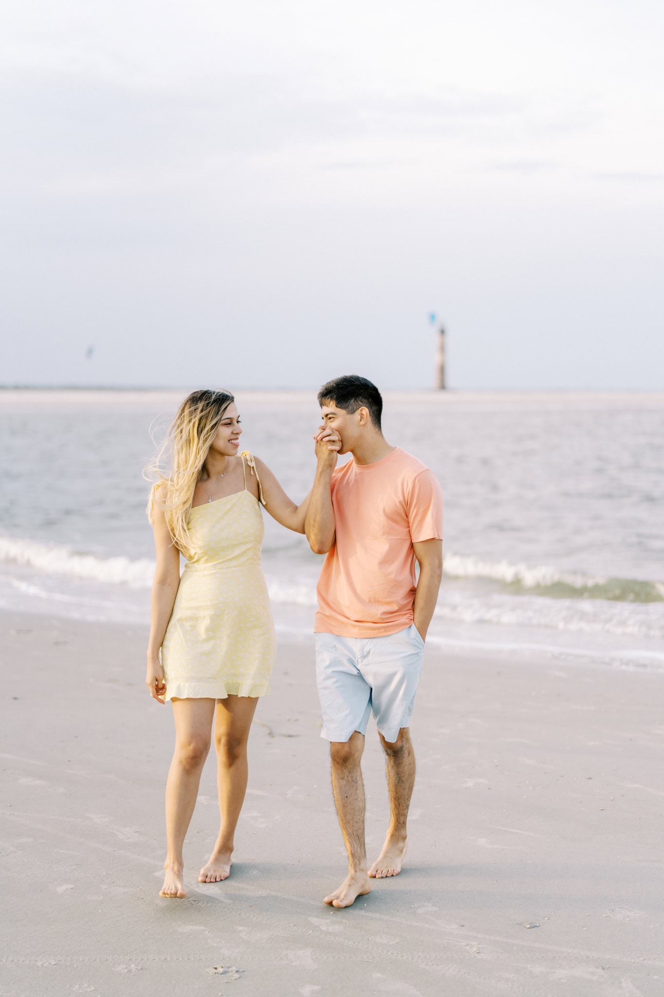 Engagement Session at Folly Beach