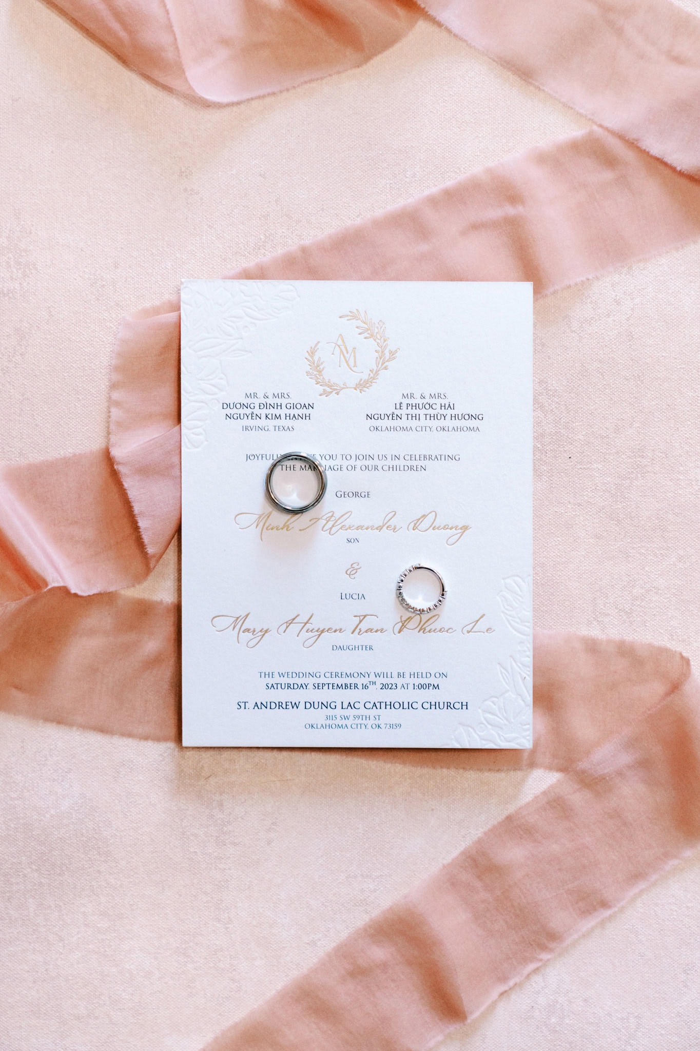 Gaillardia Vietnamese Wedding