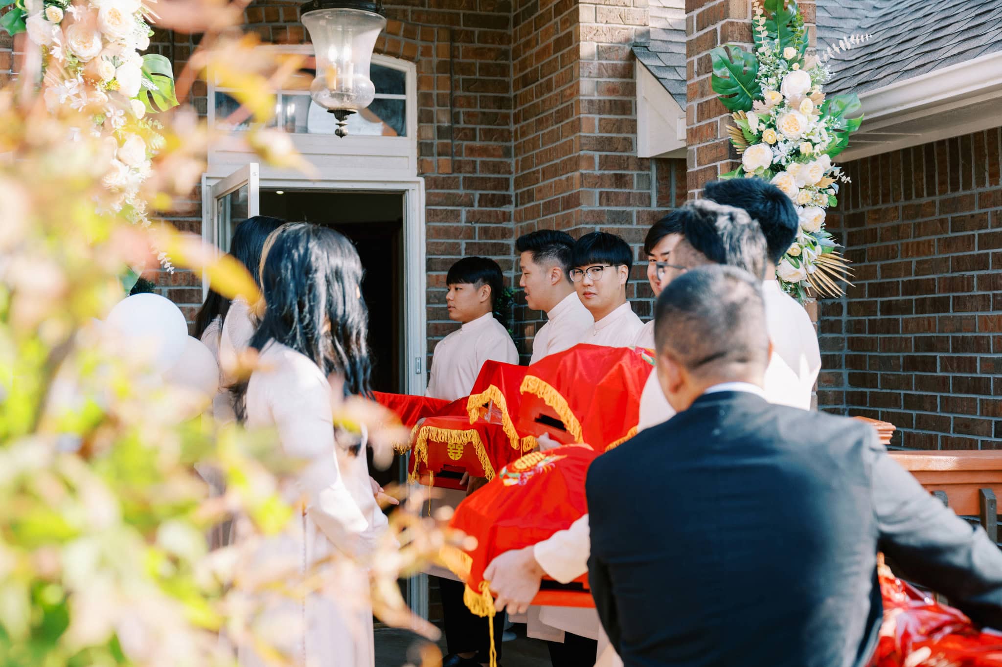 Gaillardia Vietnamese Wedding