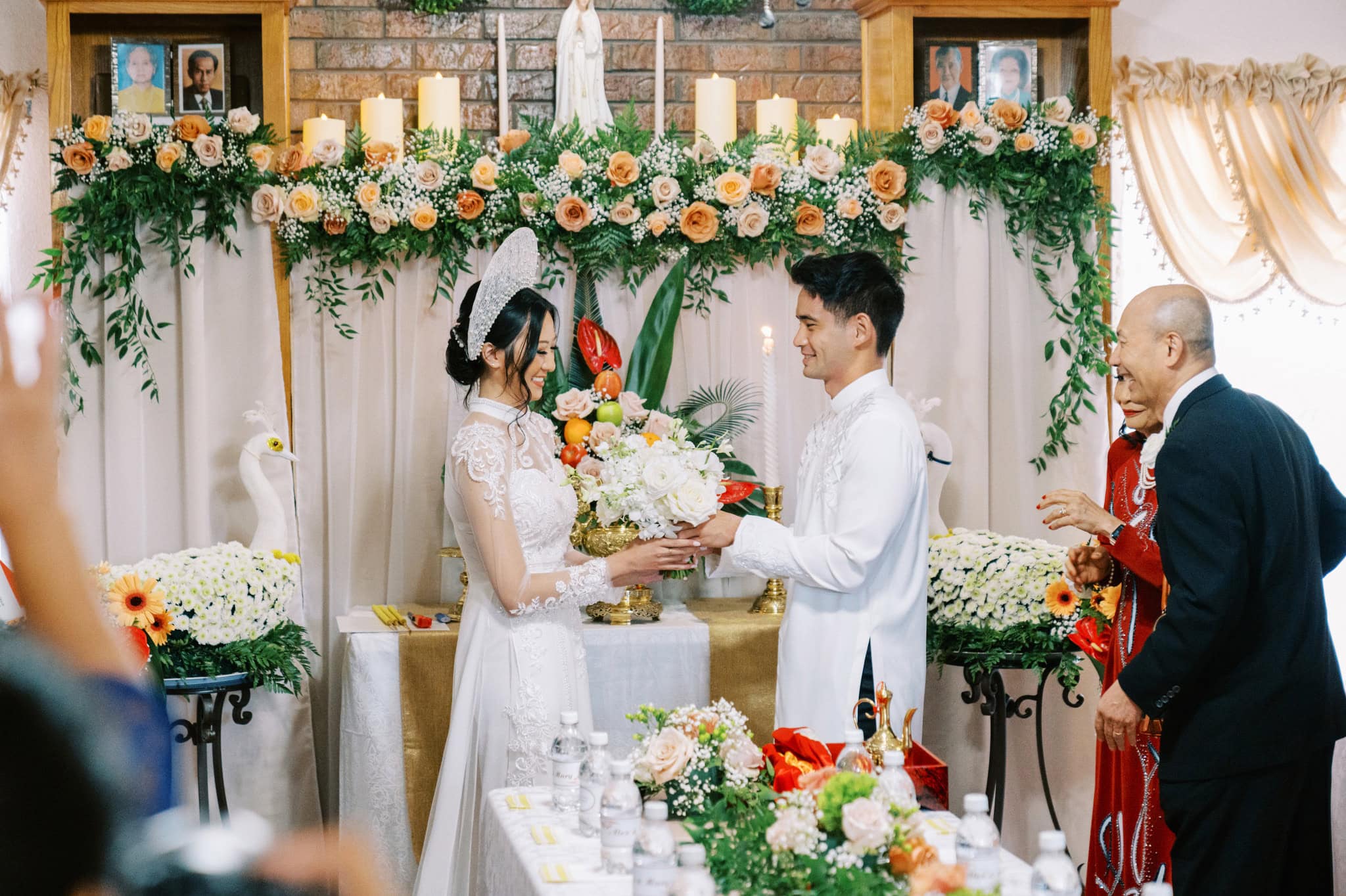 Gaillardia Vietnamese Wedding