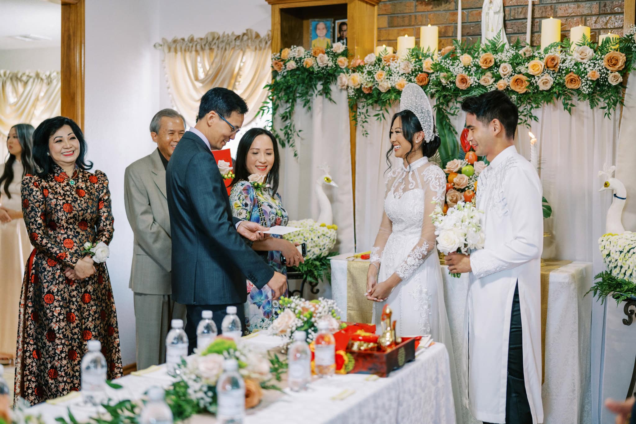 Gaillardia Vietnamese Wedding