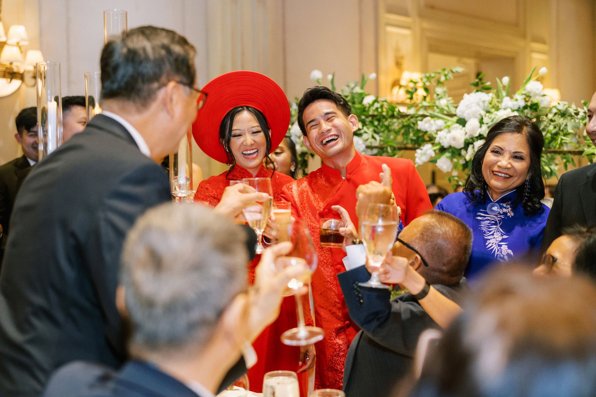 Gaillardia Vietnamese Wedding