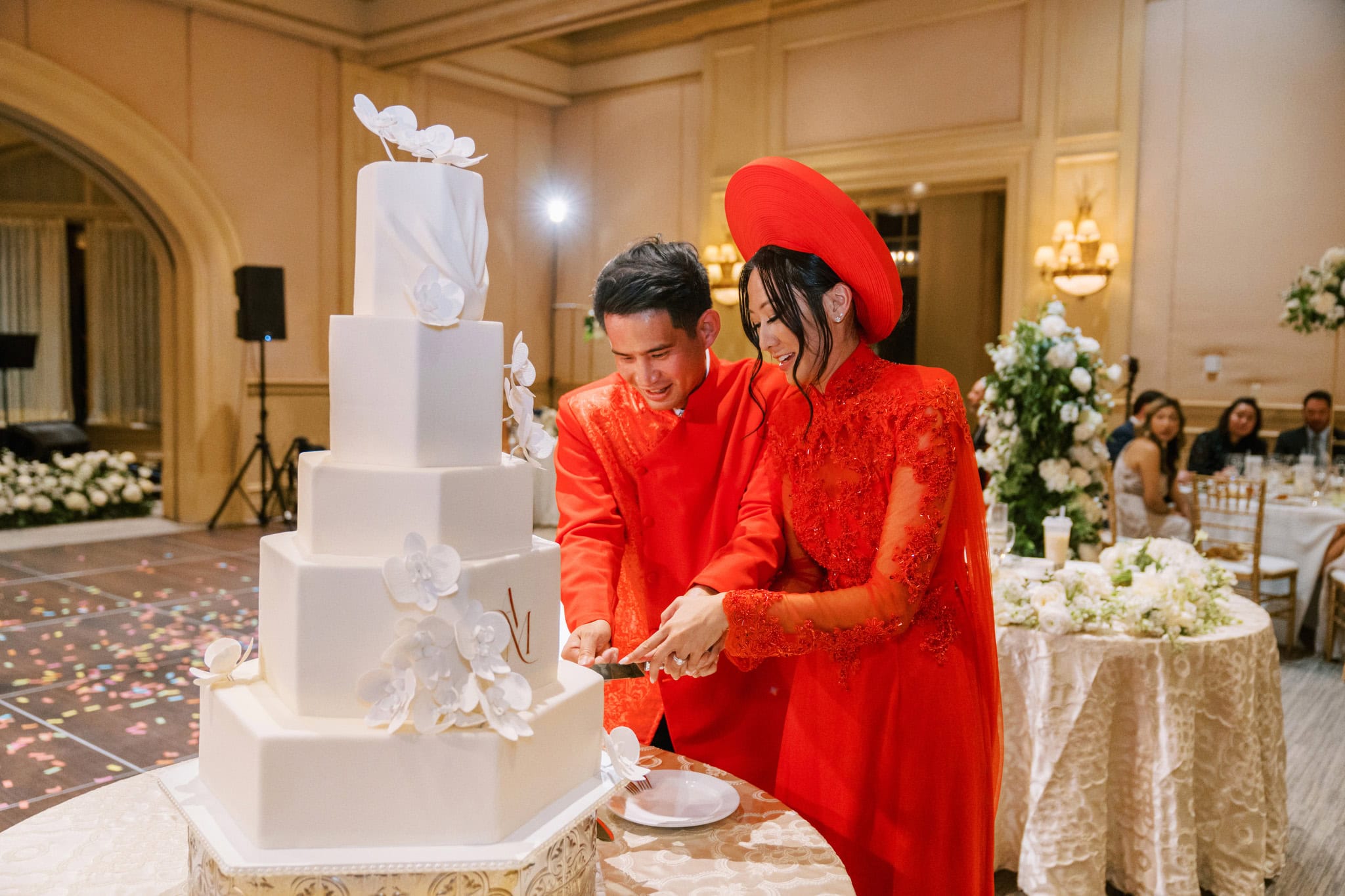 Gaillardia Vietnamese Wedding