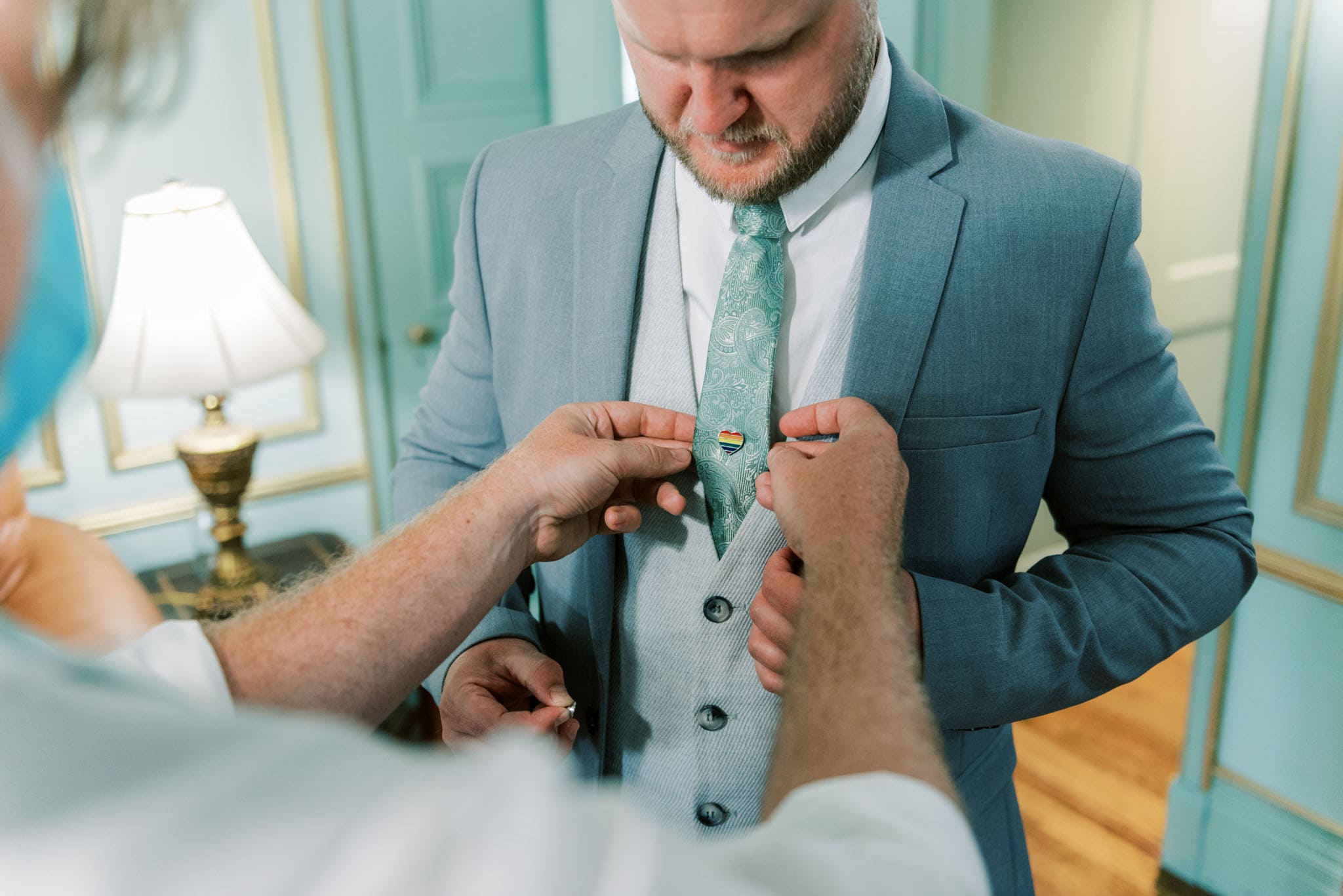 Wedding at the Dresser Mansion in Tulsa Oklahoma