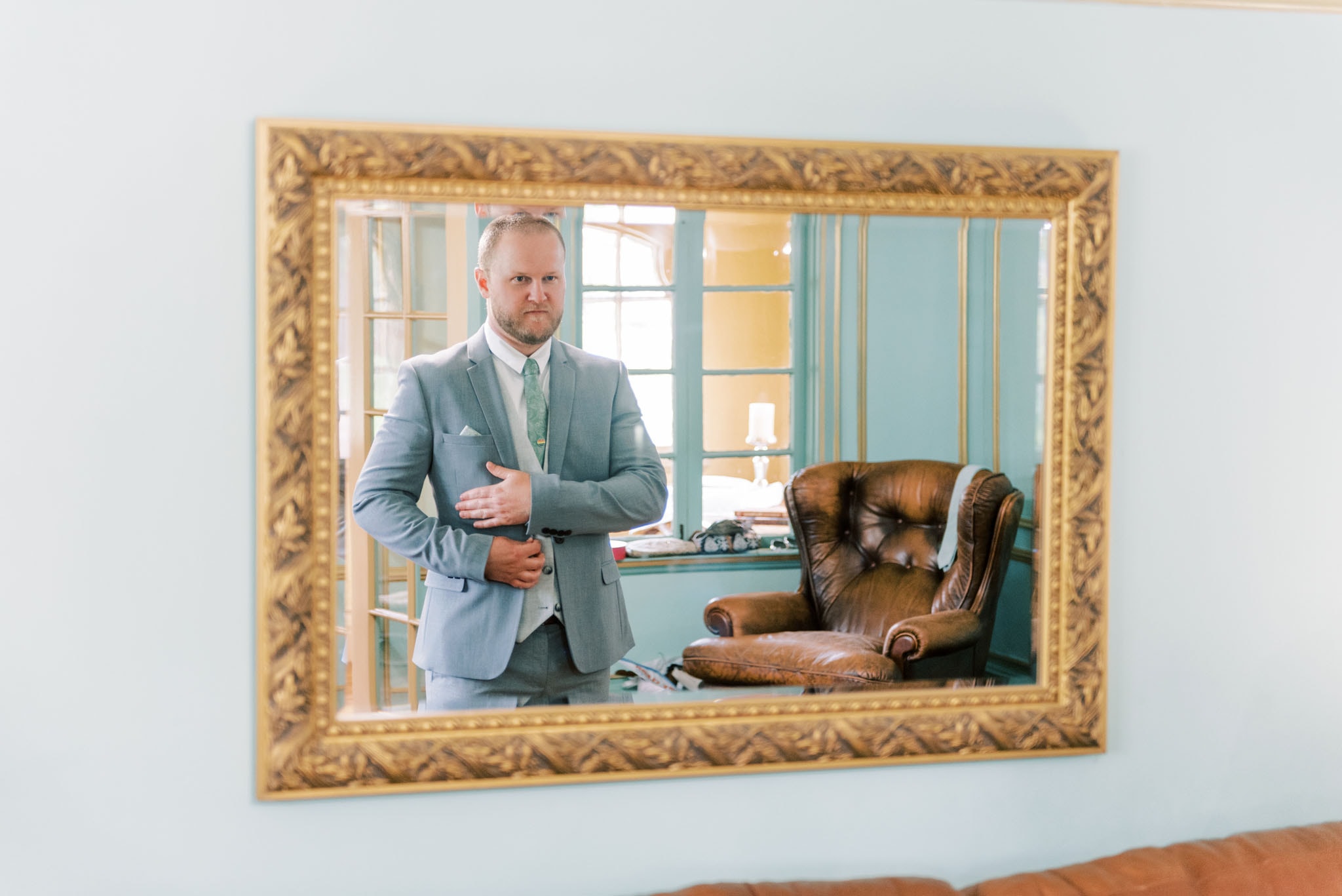 Wedding at the Dresser Mansion in Tulsa Oklahoma