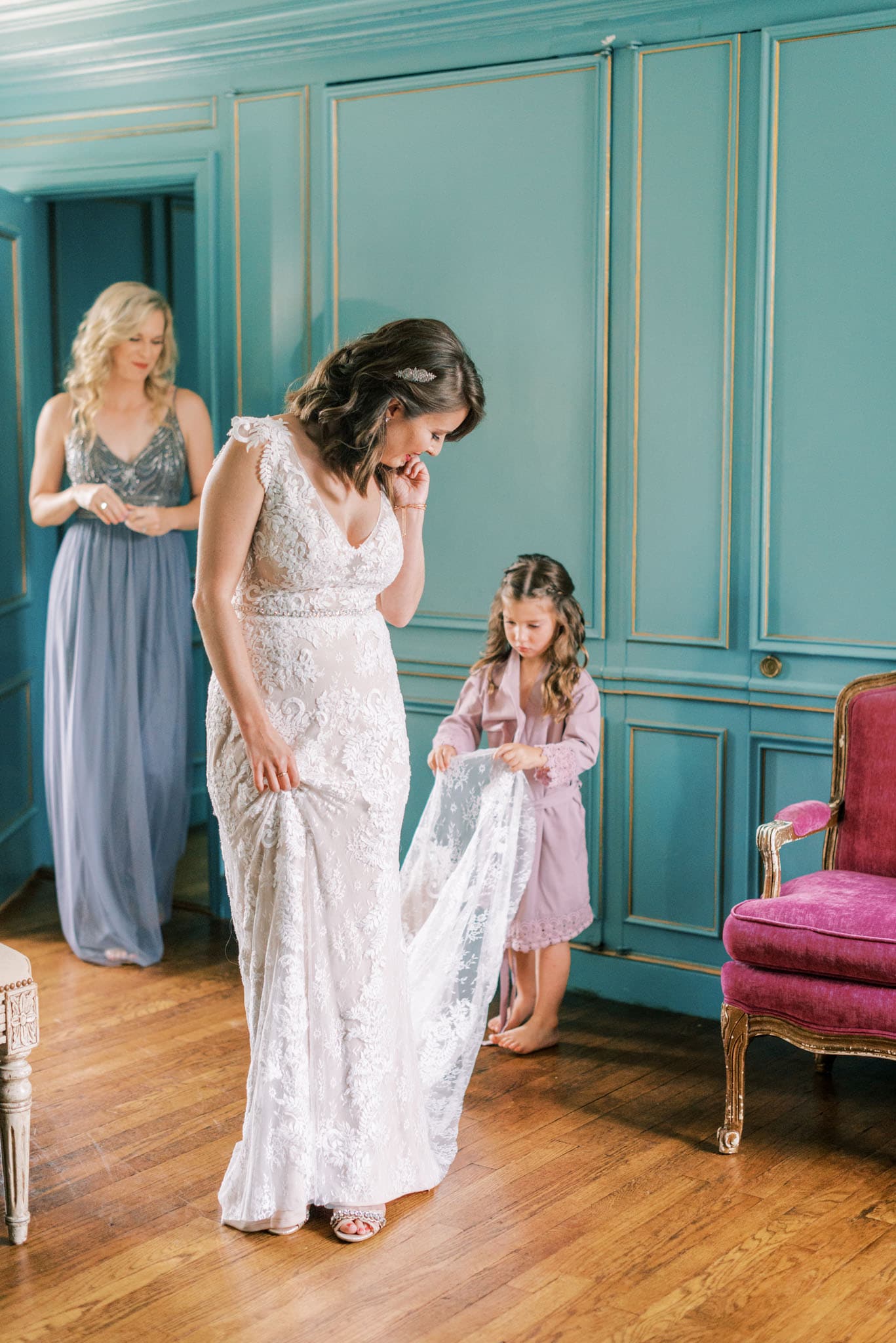 Wedding at the Dresser Mansion in Tulsa Oklahoma