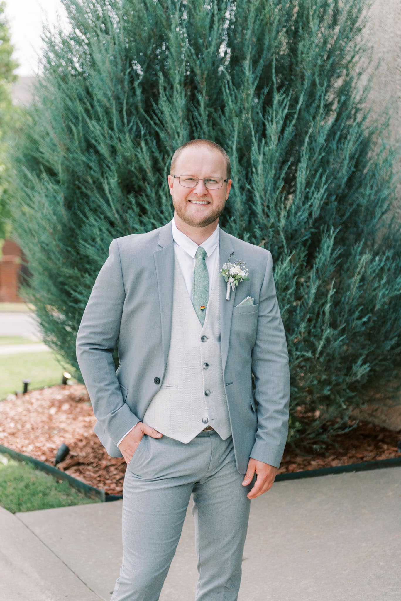 Wedding at the Dresser Mansion in Tulsa Oklahoma