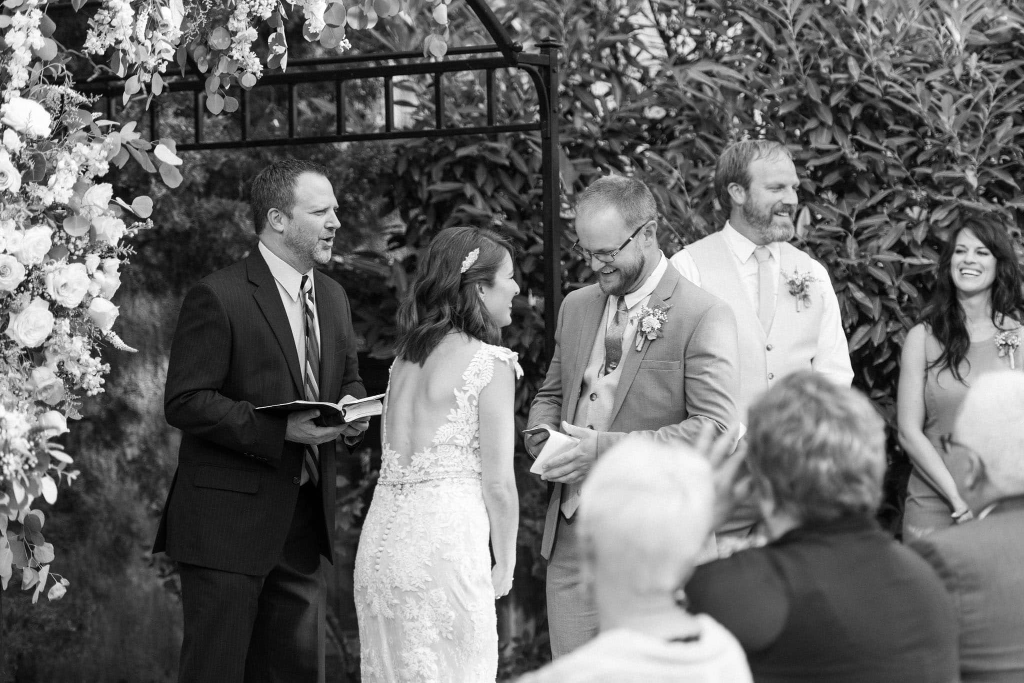 Wedding at the Dresser Mansion in Tulsa Oklahoma