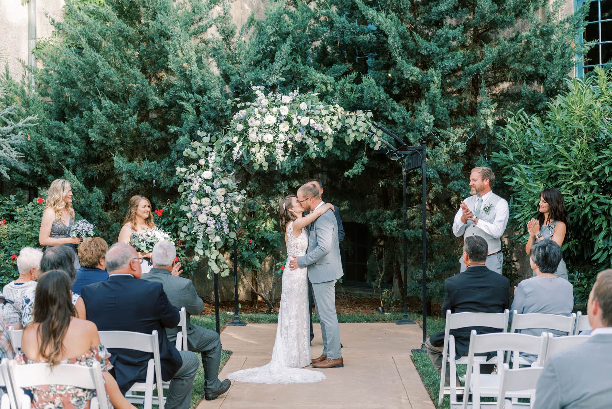 Wedding at the Dresser Mansion in Tulsa Oklahoma