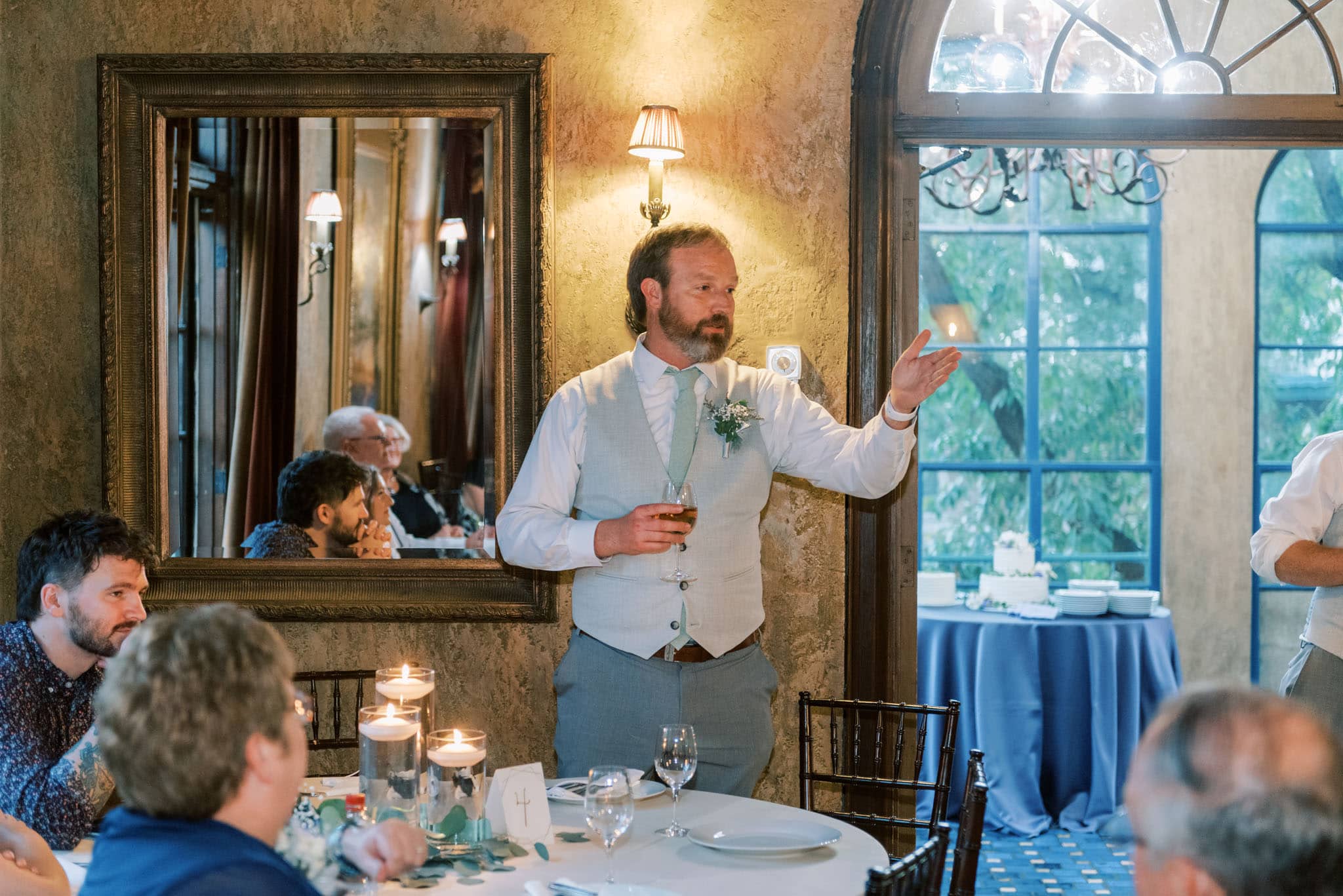 Wedding at the Dresser Mansion in Tulsa Oklahoma